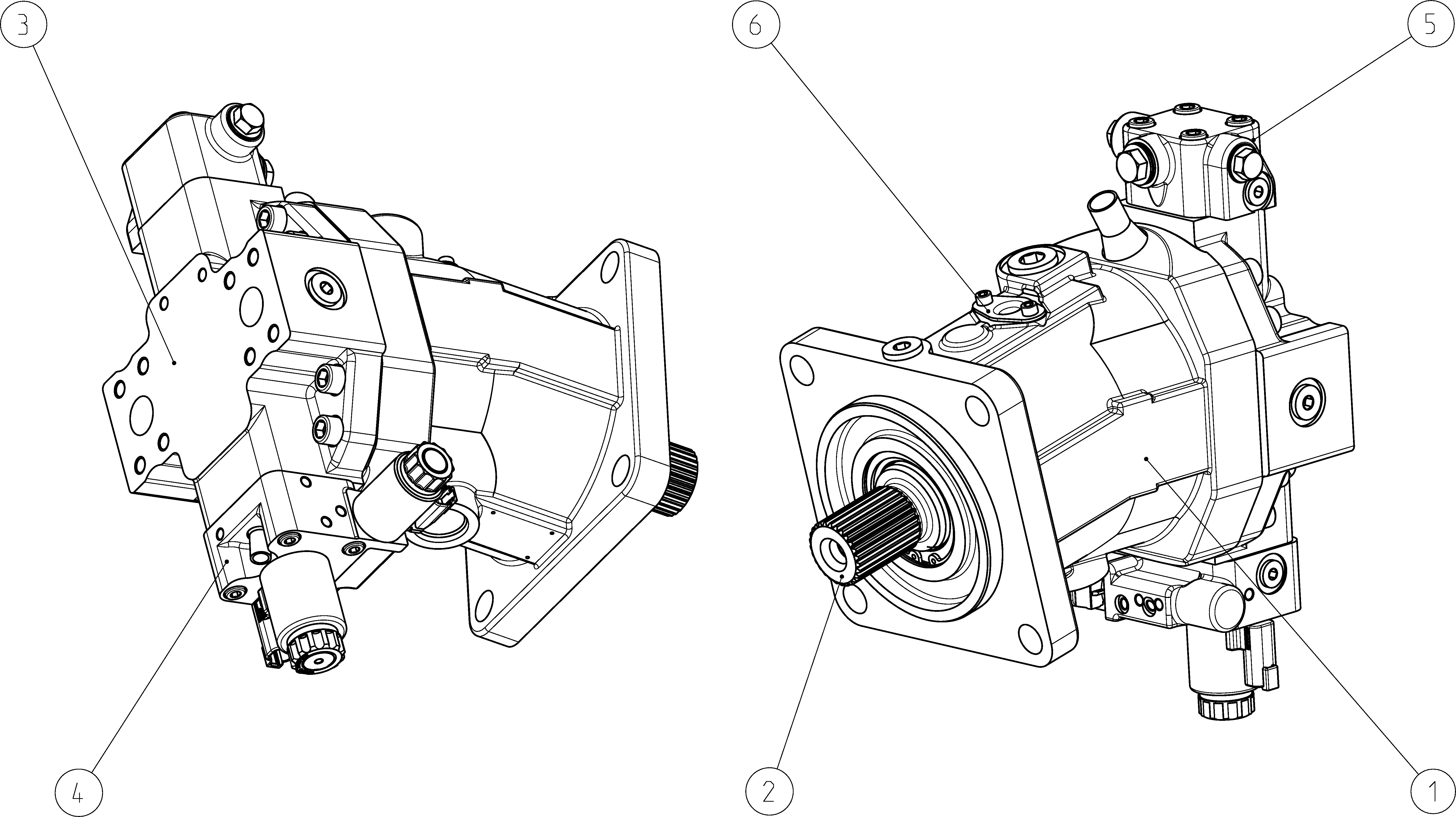 A6VM107HAXR2P004B/65AWV0D4X1CF-S — Drawing