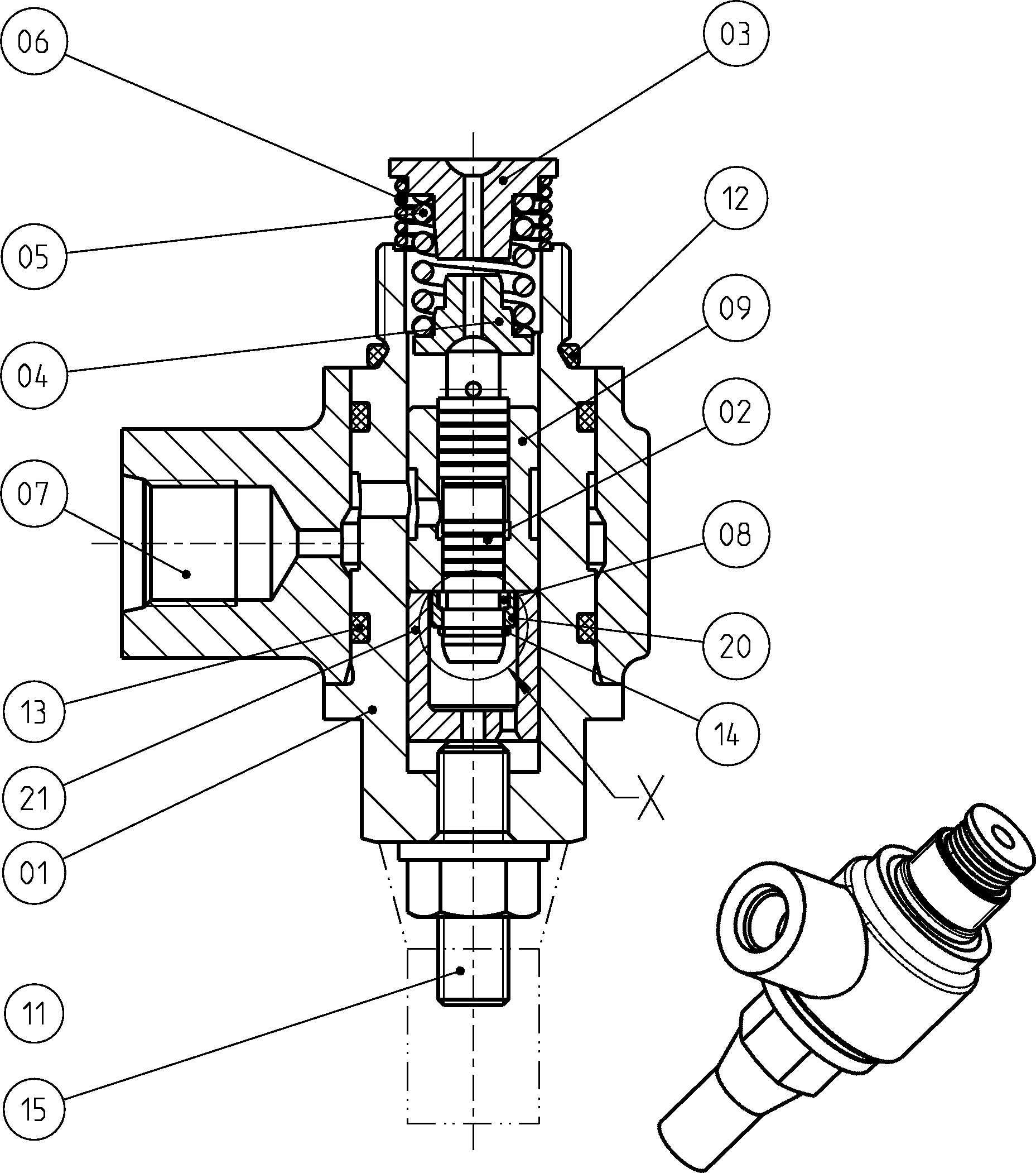 CONTROL ELEMENT — Drawing
