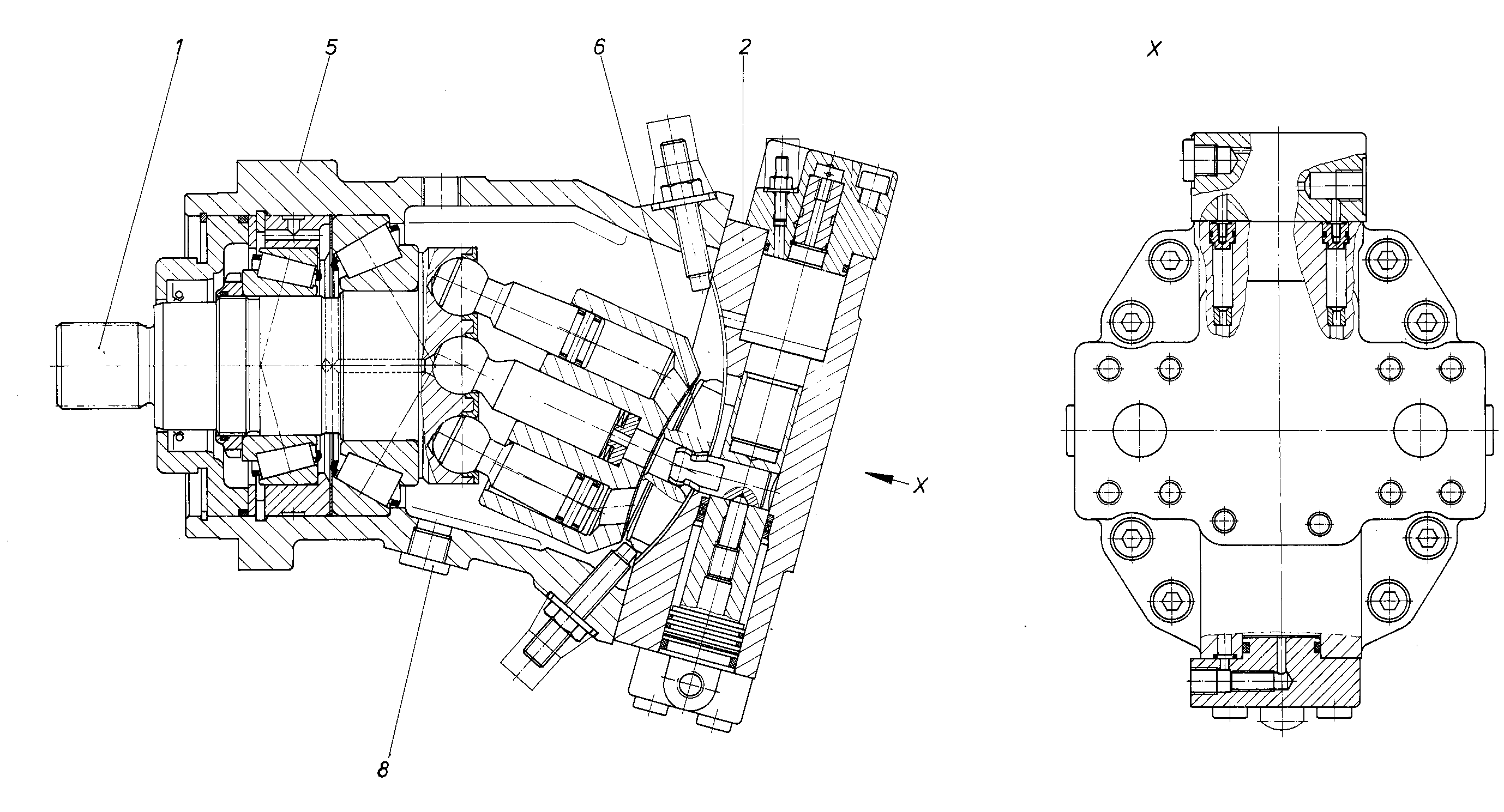 A6VM160HZ/60W-PZB010B-S — Drawing