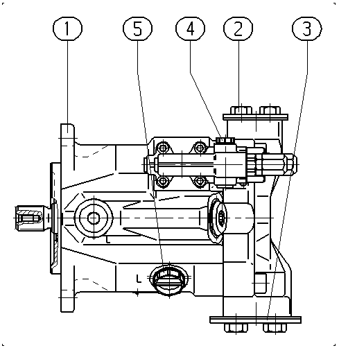 ALA10VO45DRG/52R-VUC11N00-S1950 — Drawing