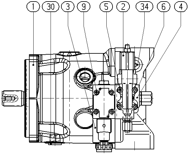 A A10VSO100 DR /32R-VSB12N00 -SO108 — Drawing