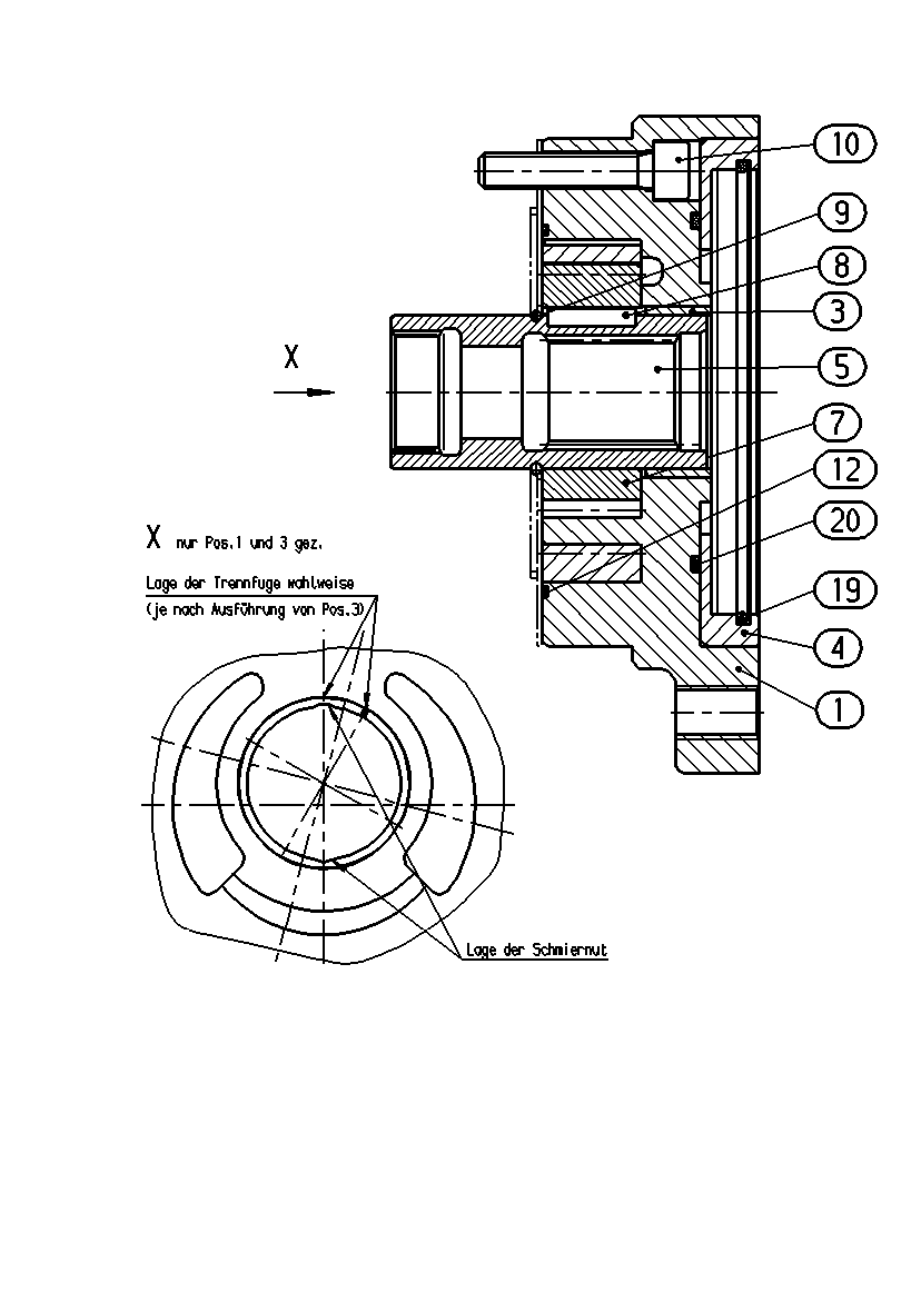 INTERNAL GEAR PUMP — Drawing