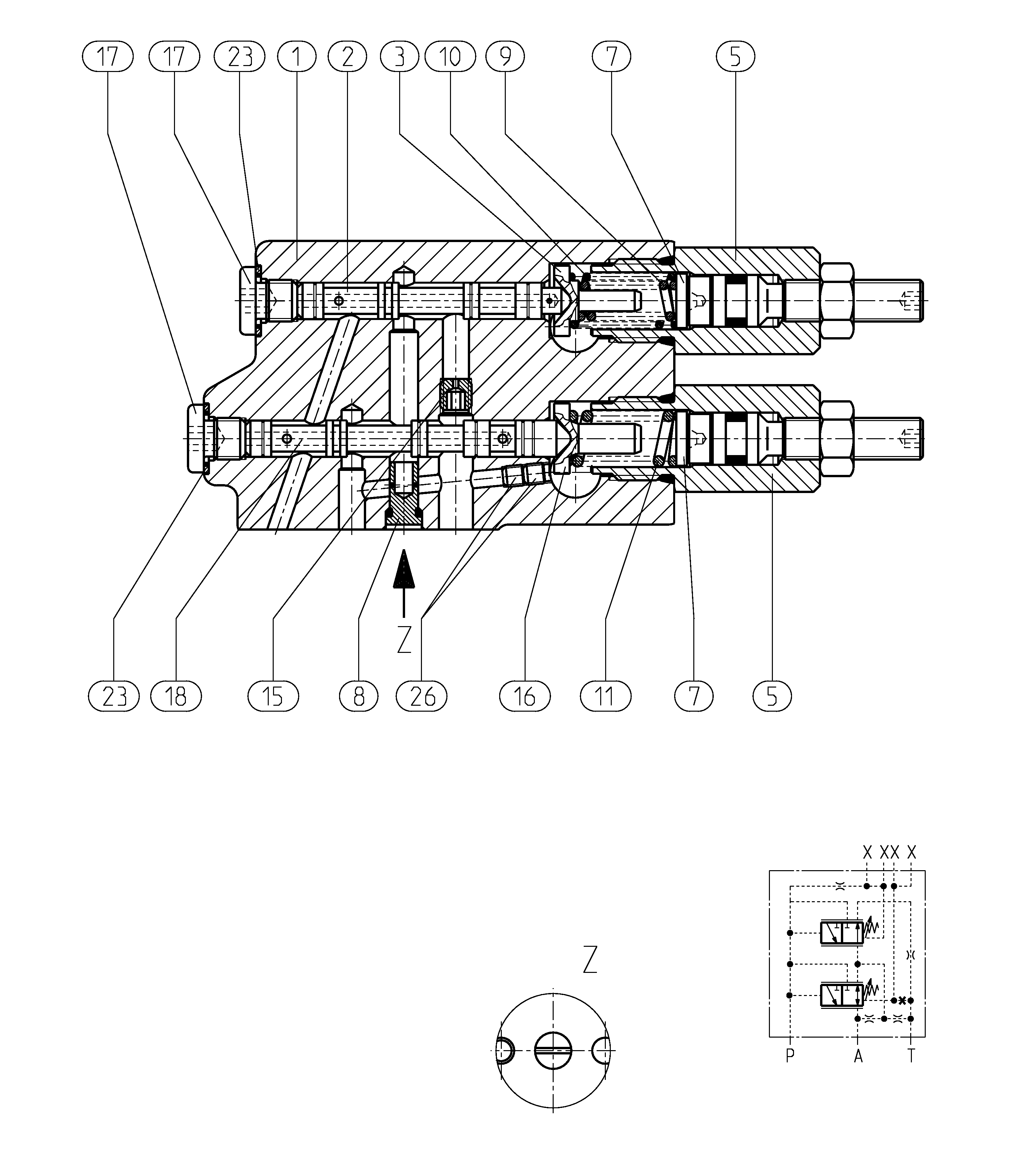 CONTROL VALVE — Drawing