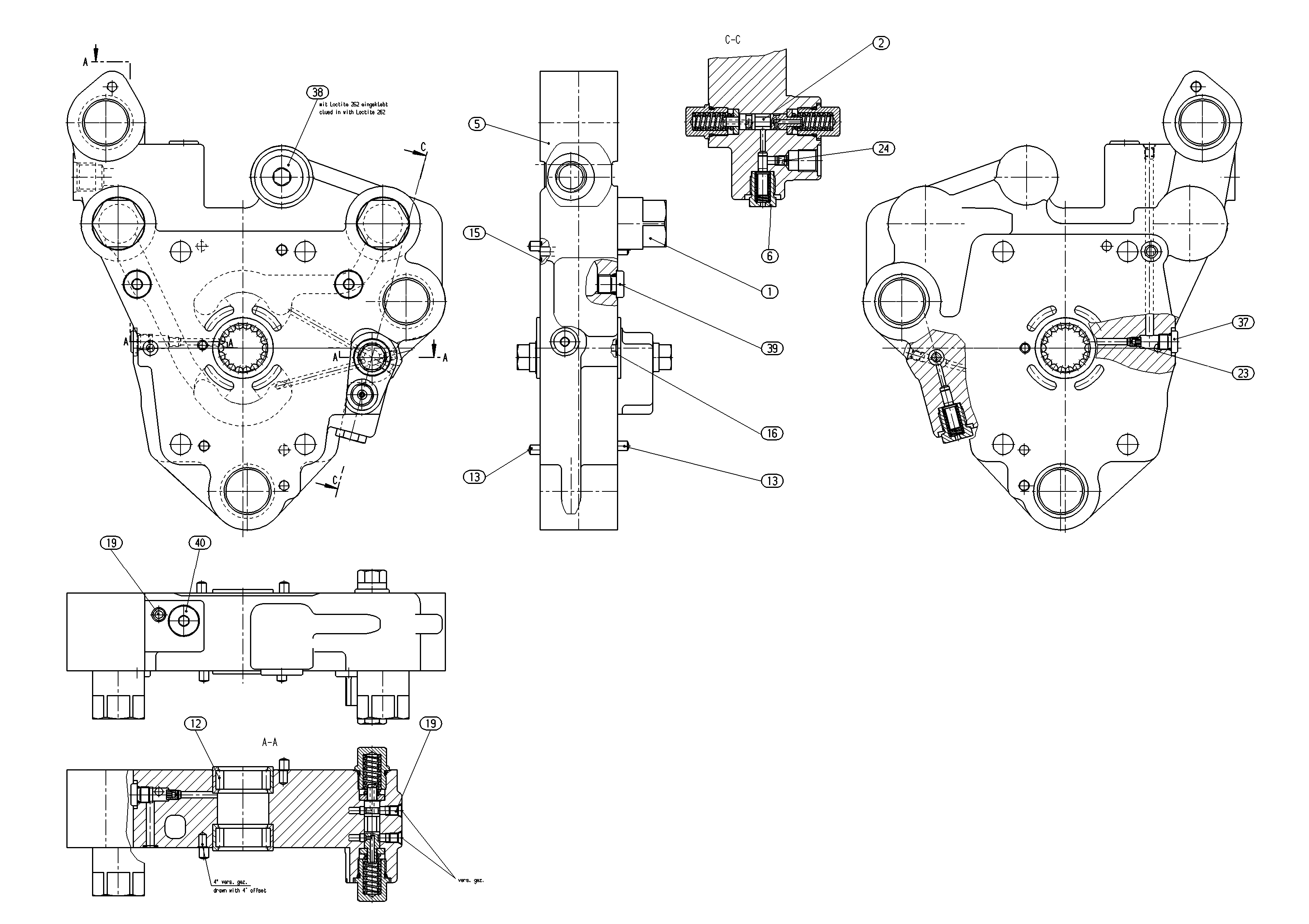 CONNECTION PLATE — Drawing