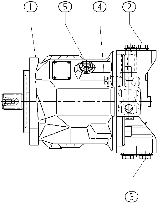 ALA10VO74DFR/31L-VSC42N00-S2319 — Drawing