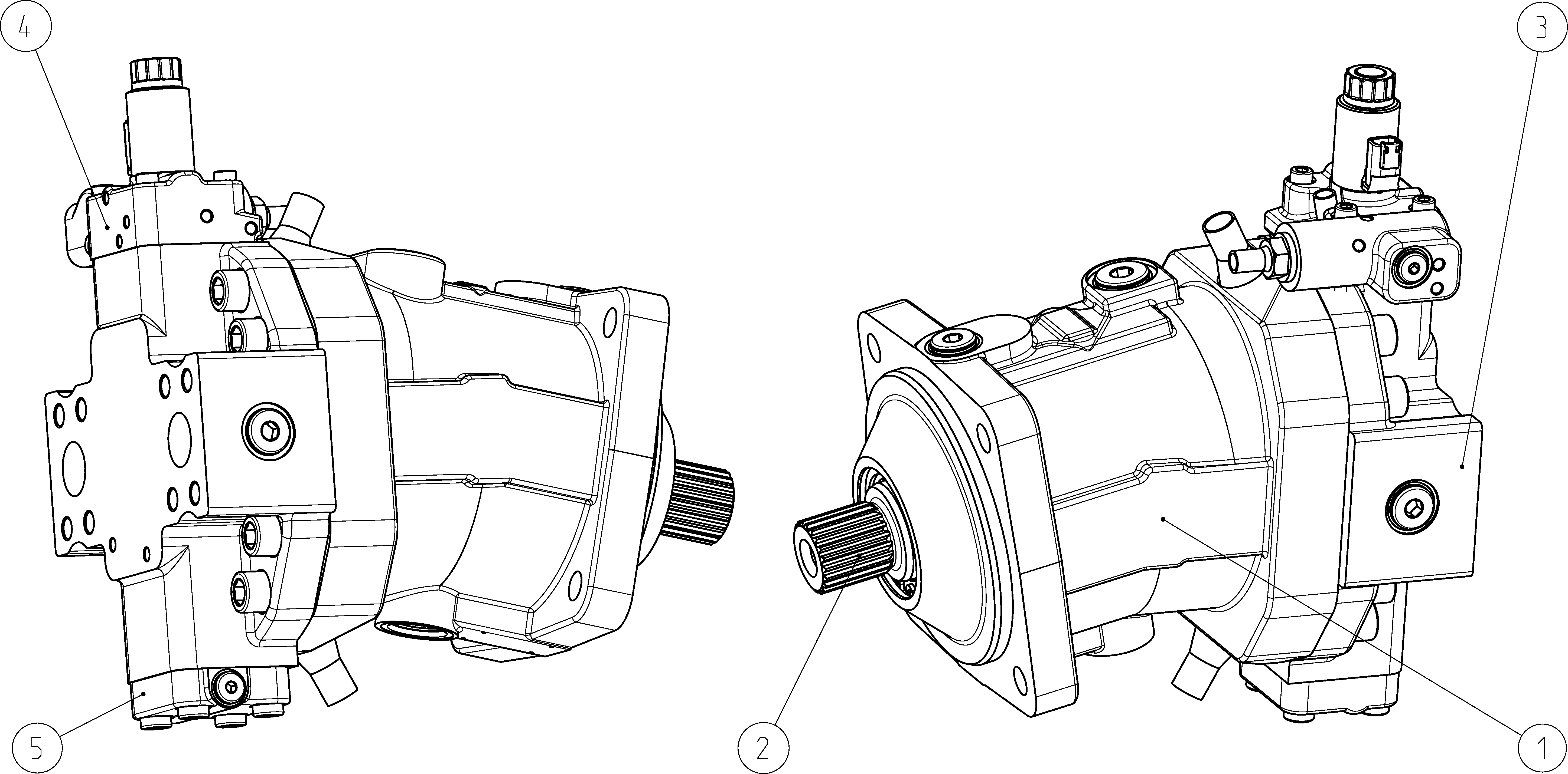 A6VM150EP6D1P001G/71MWV0R4A1100-0 — Drawing