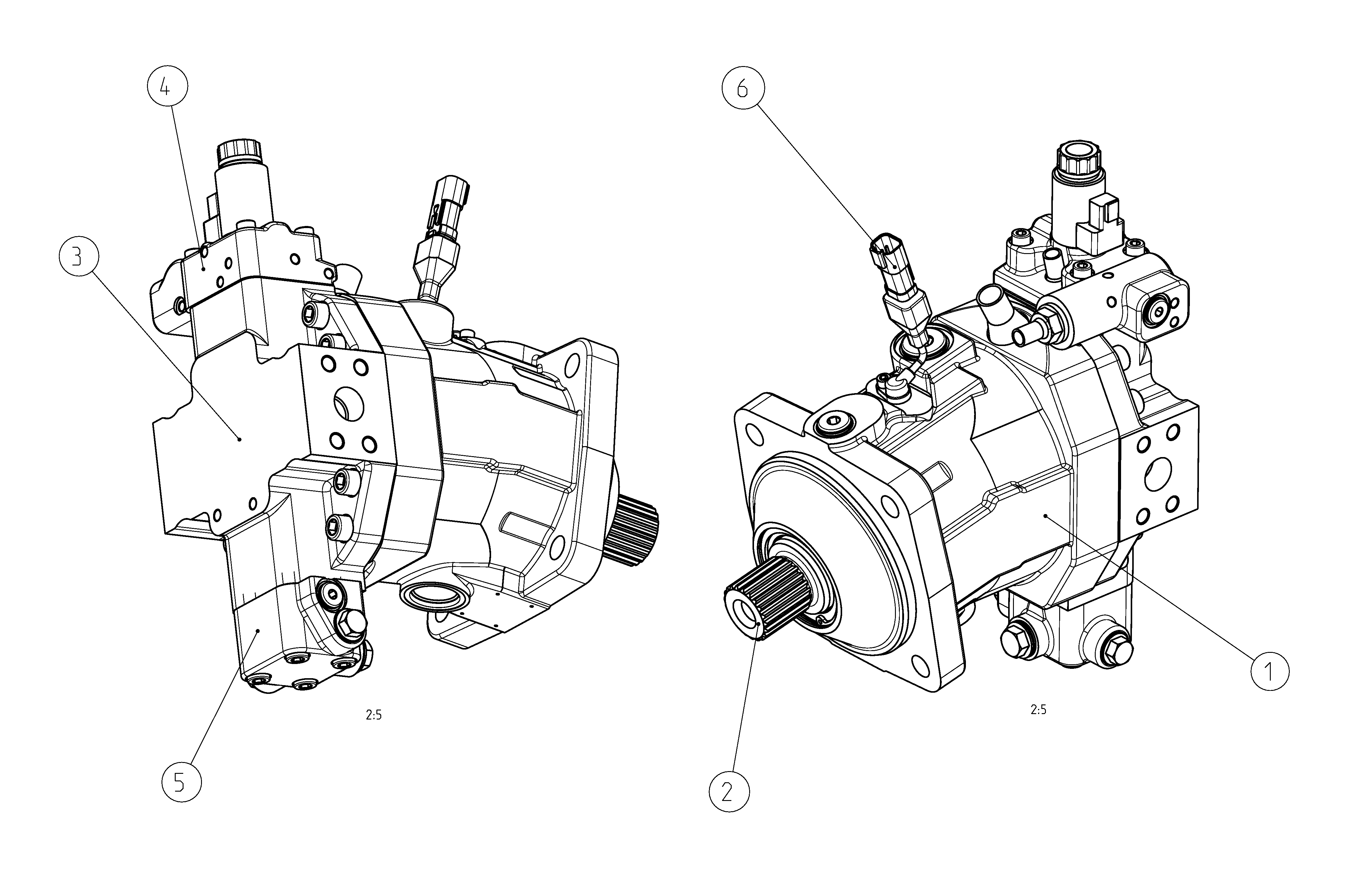 A6VM115EP6D1P001C/71MWV0P4A12CV-0 — Drawing