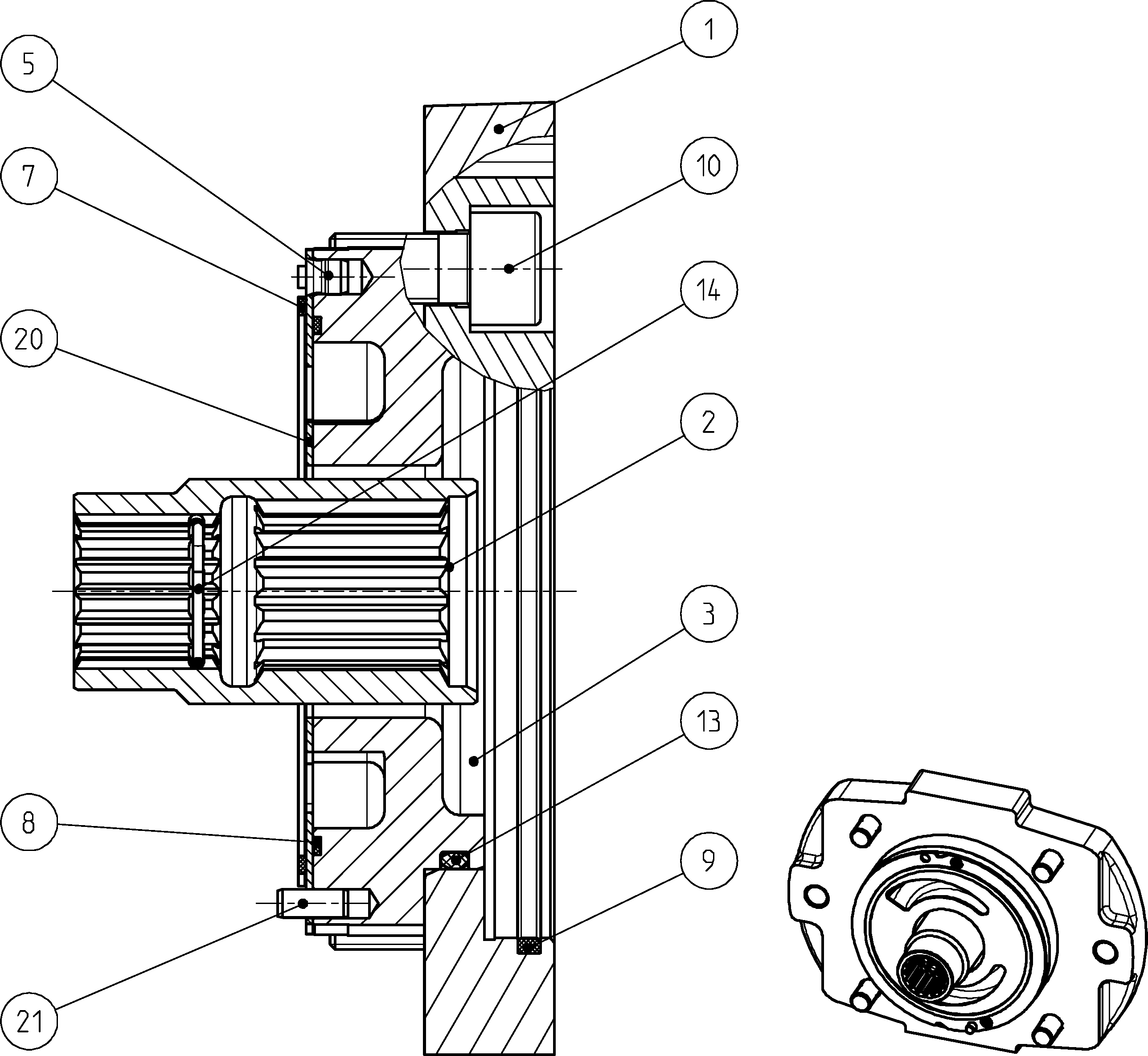 BELL HOUSING — Drawing