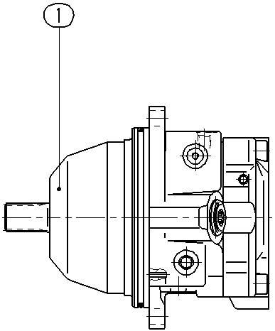 A A10V E 45 DG /52W1-VRF64N000 -S2507 — Drawing