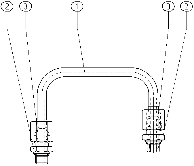 ŁĄCZNIK RUROWY — Drawing