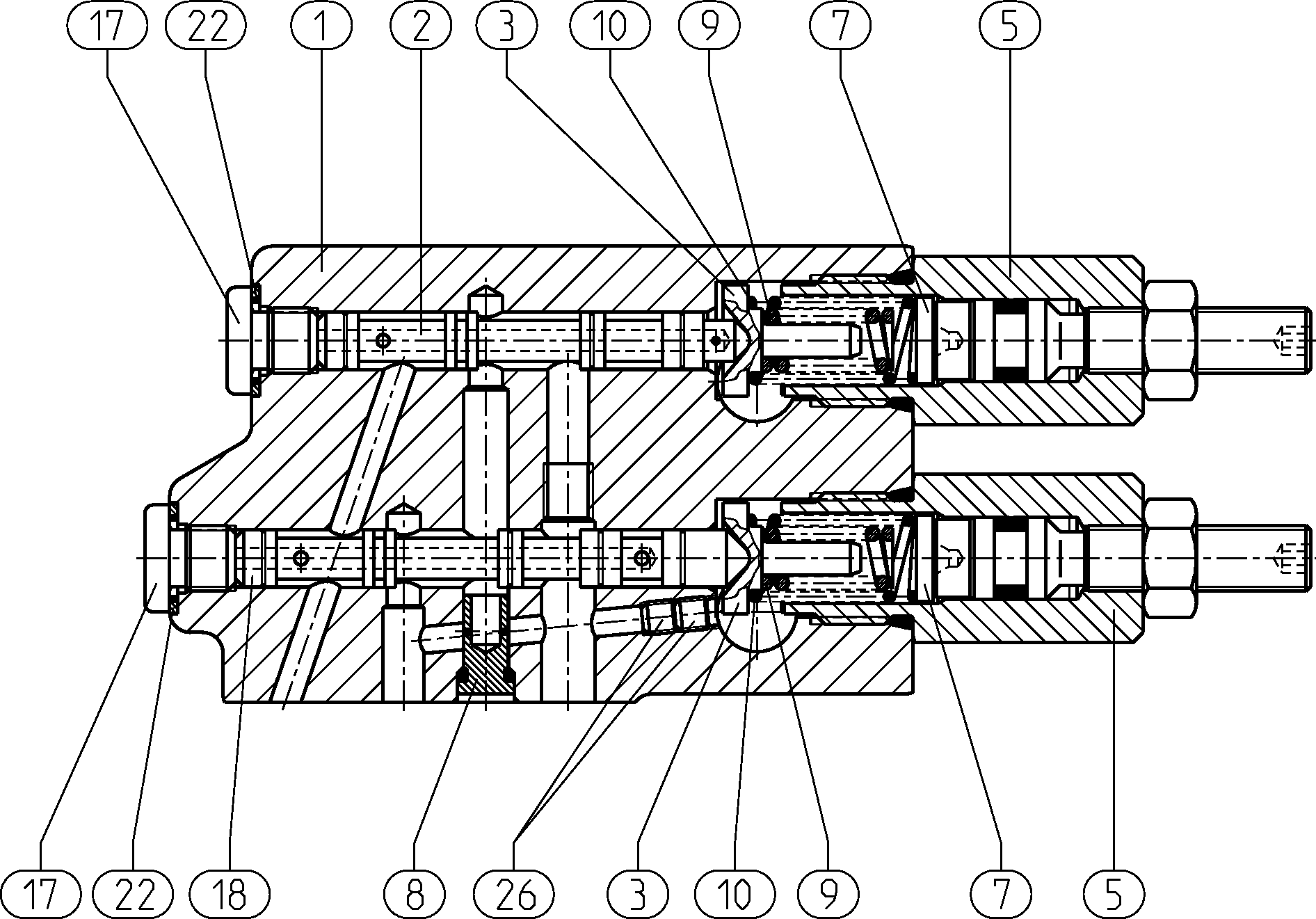 CONTROL VALVE — Drawing