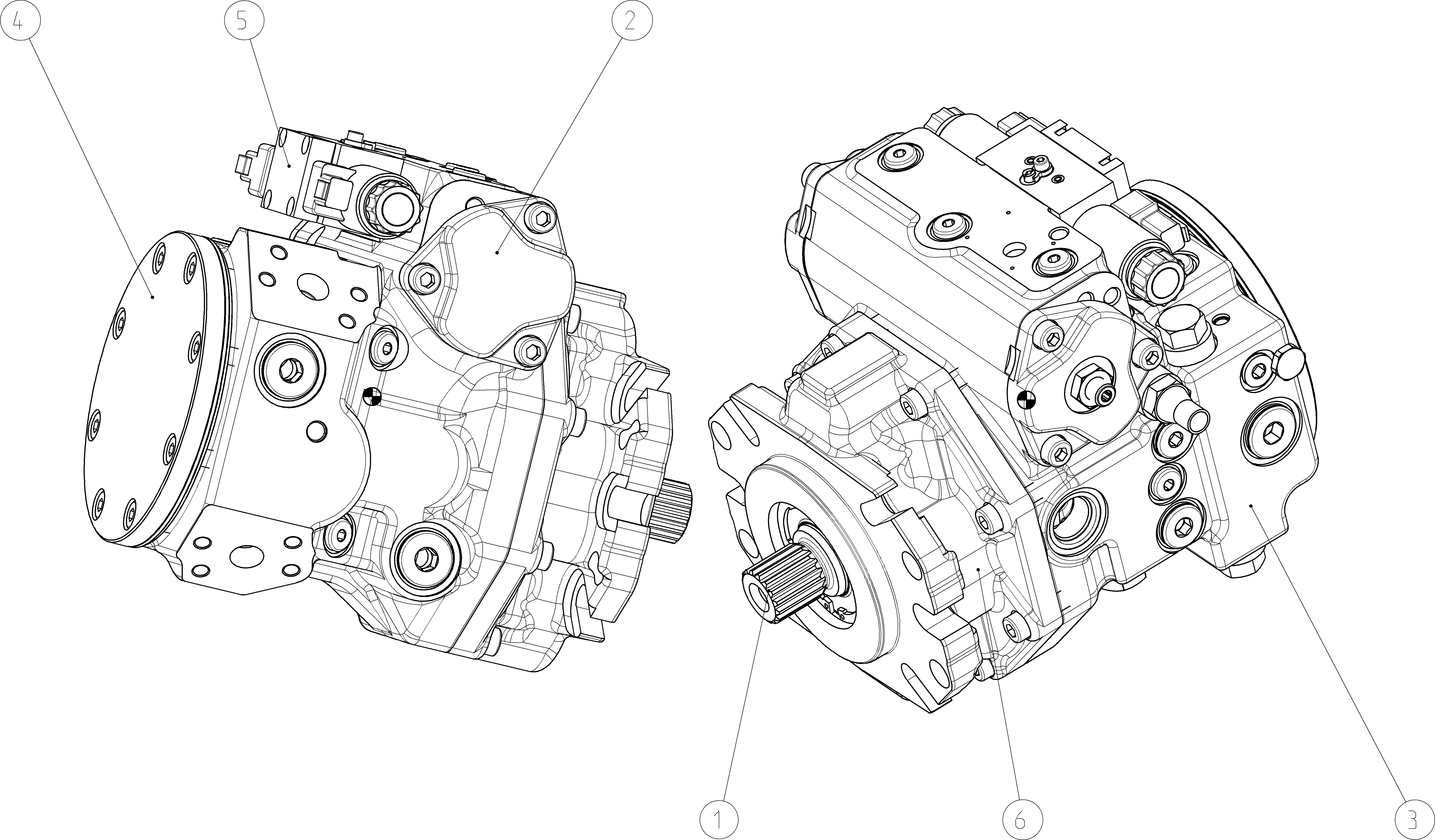 A4VG065EP1DP000/40MRNC6Z81F0000AS00-0 — Drawing