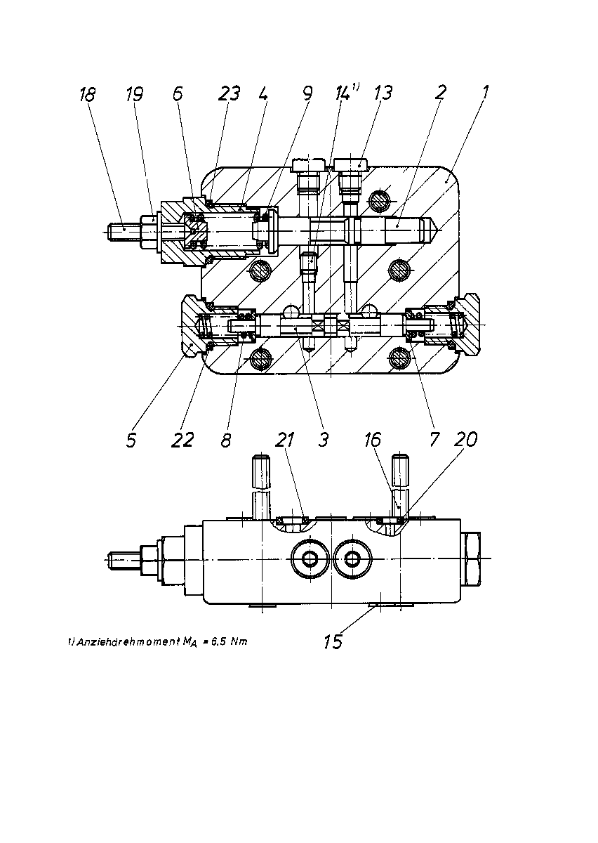 BRAKE VALVE — Drawing