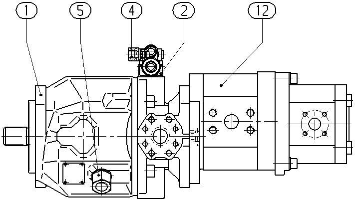 A A10V O 71 DFR1/31L-VSC12P47 — Drawing