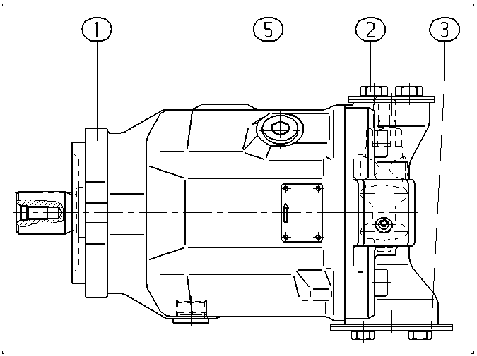 AL A10V O 28 DR /31L-PSC12N00 -SO420 — Drawing