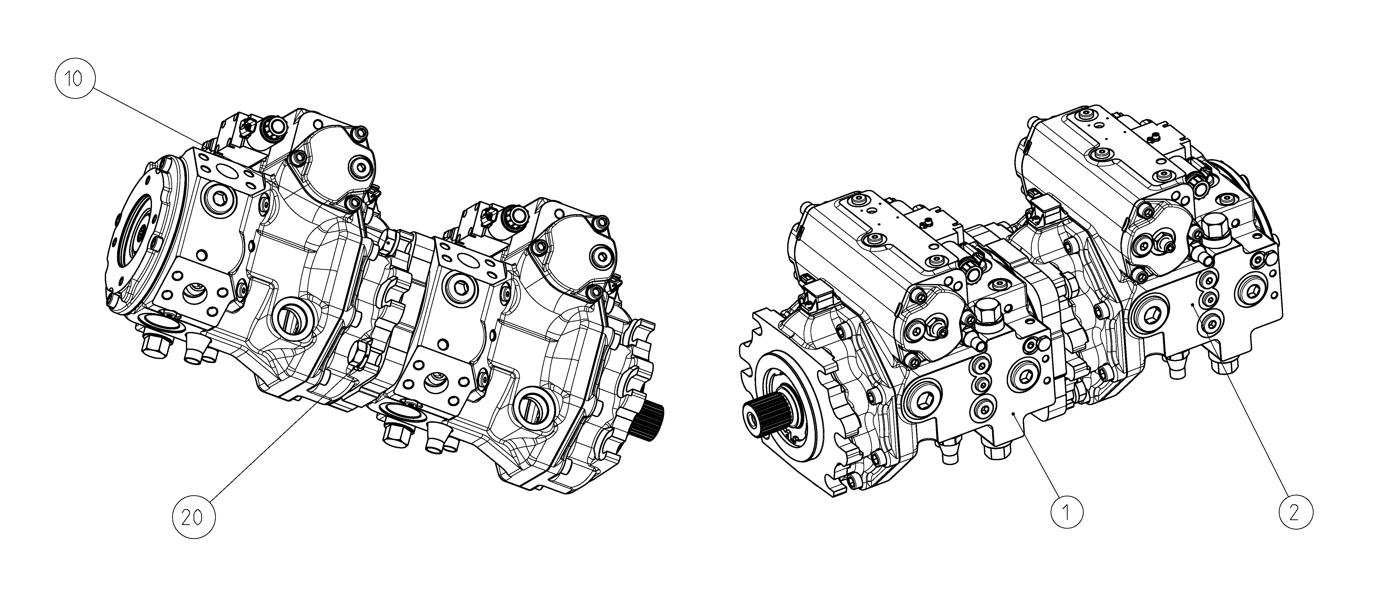 A4VG145EP0/40NR+A4VG145EP0/40NR — Drawing