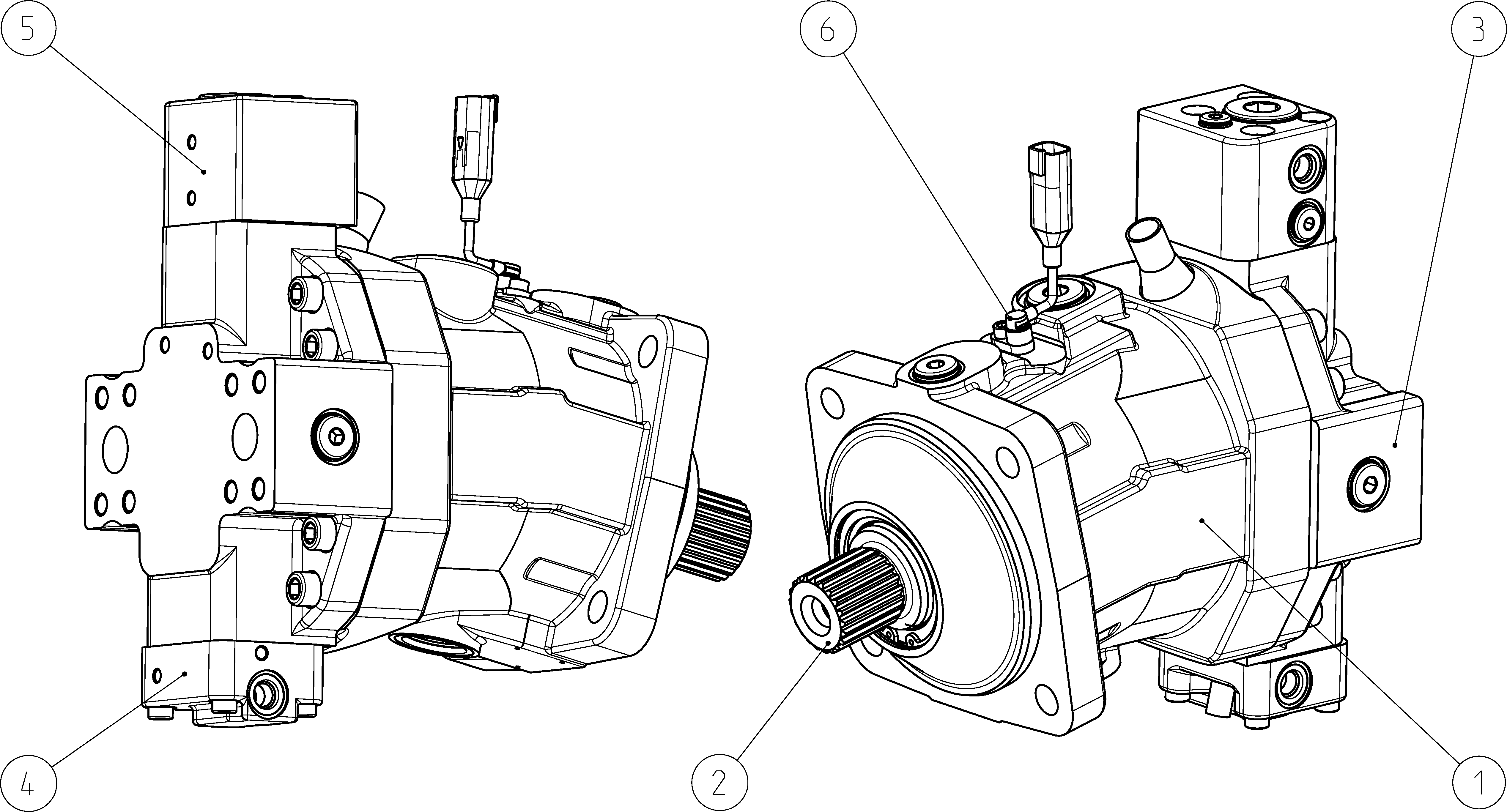 A6VM115HA2T300X4A/71MWV0P4A110V-S — Drawing