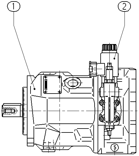 A A10VSO 45ER 2/31R-VPA12KB2H — Drawing