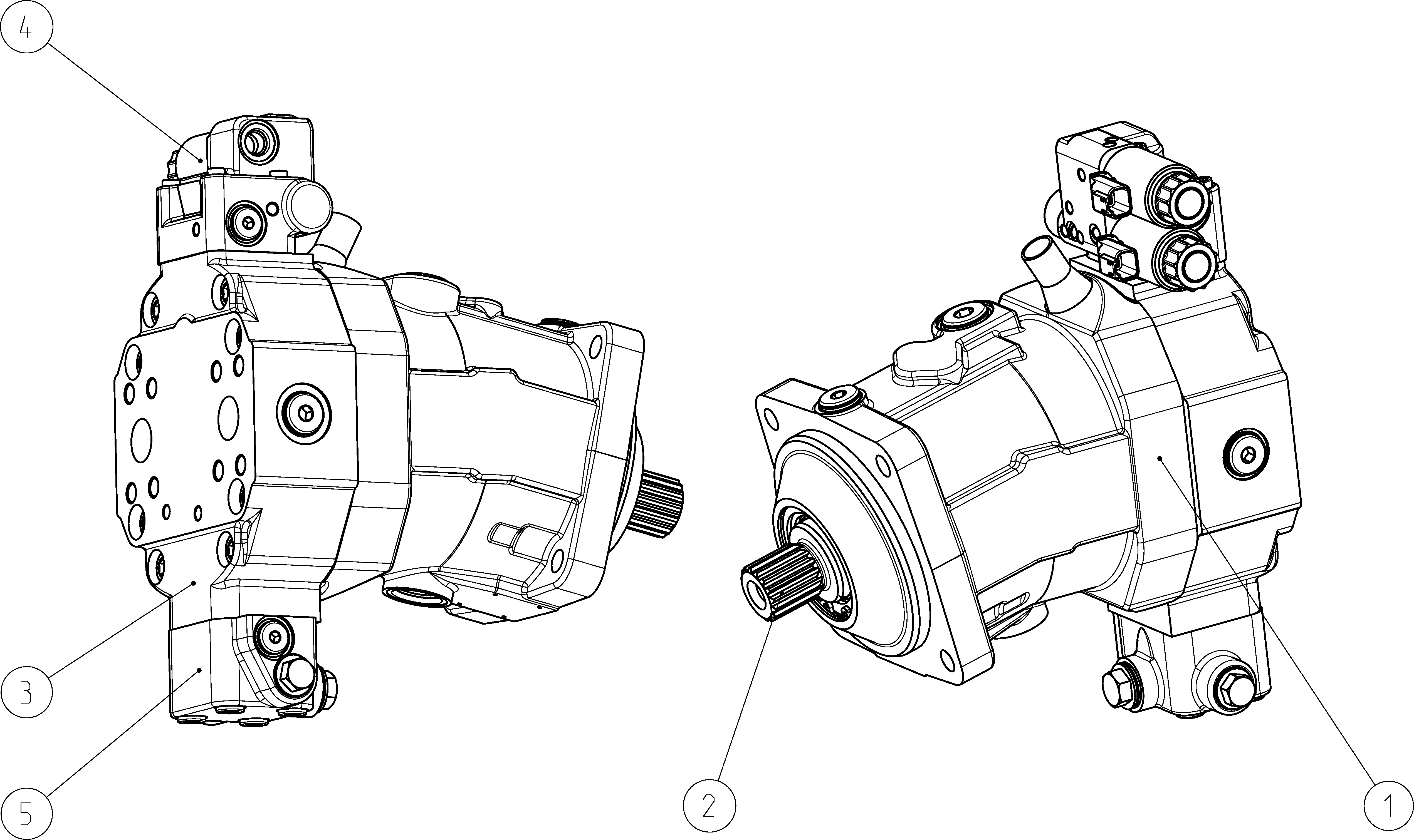 A6VM080DA100P007C/65MWV0N4Z81C0-0 — Drawing