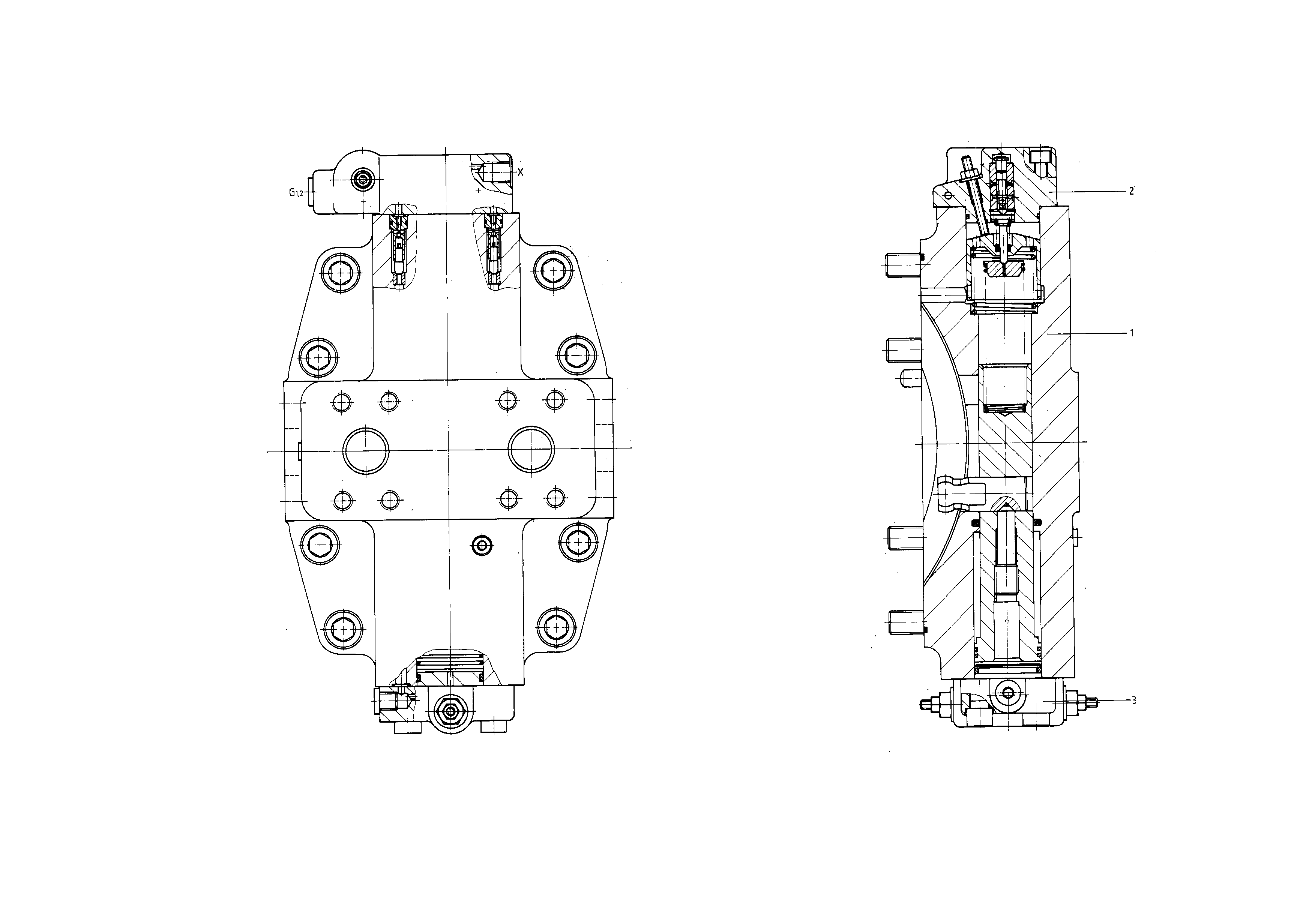 V A6V M 250 HD1D /61-P150 -SO 8 — Drawing