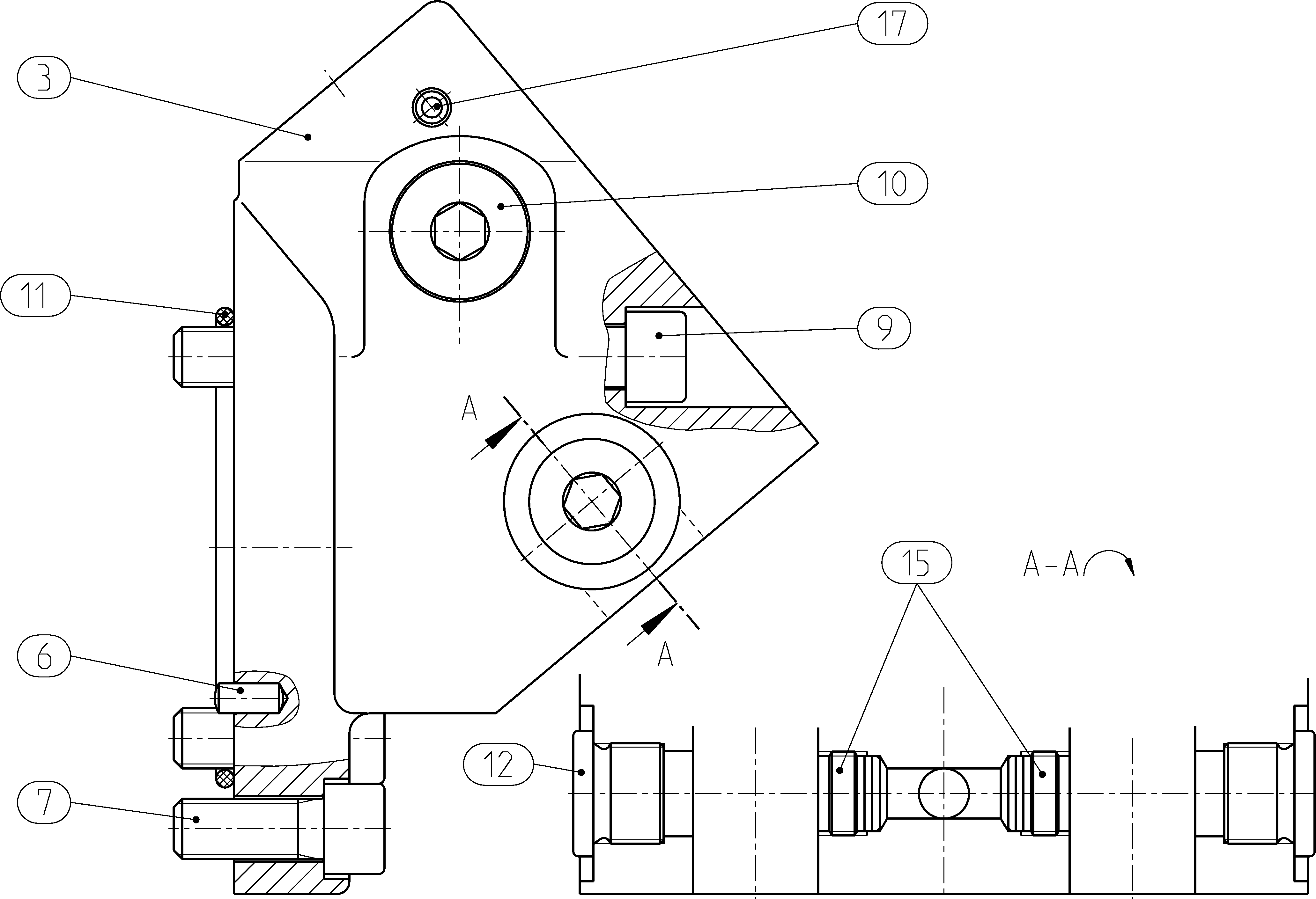CONNECTION PLATE — Drawing
