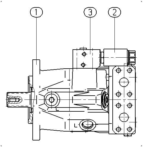 A A10V M 63 EZ6 /52W1-VRC10N007 — Drawing