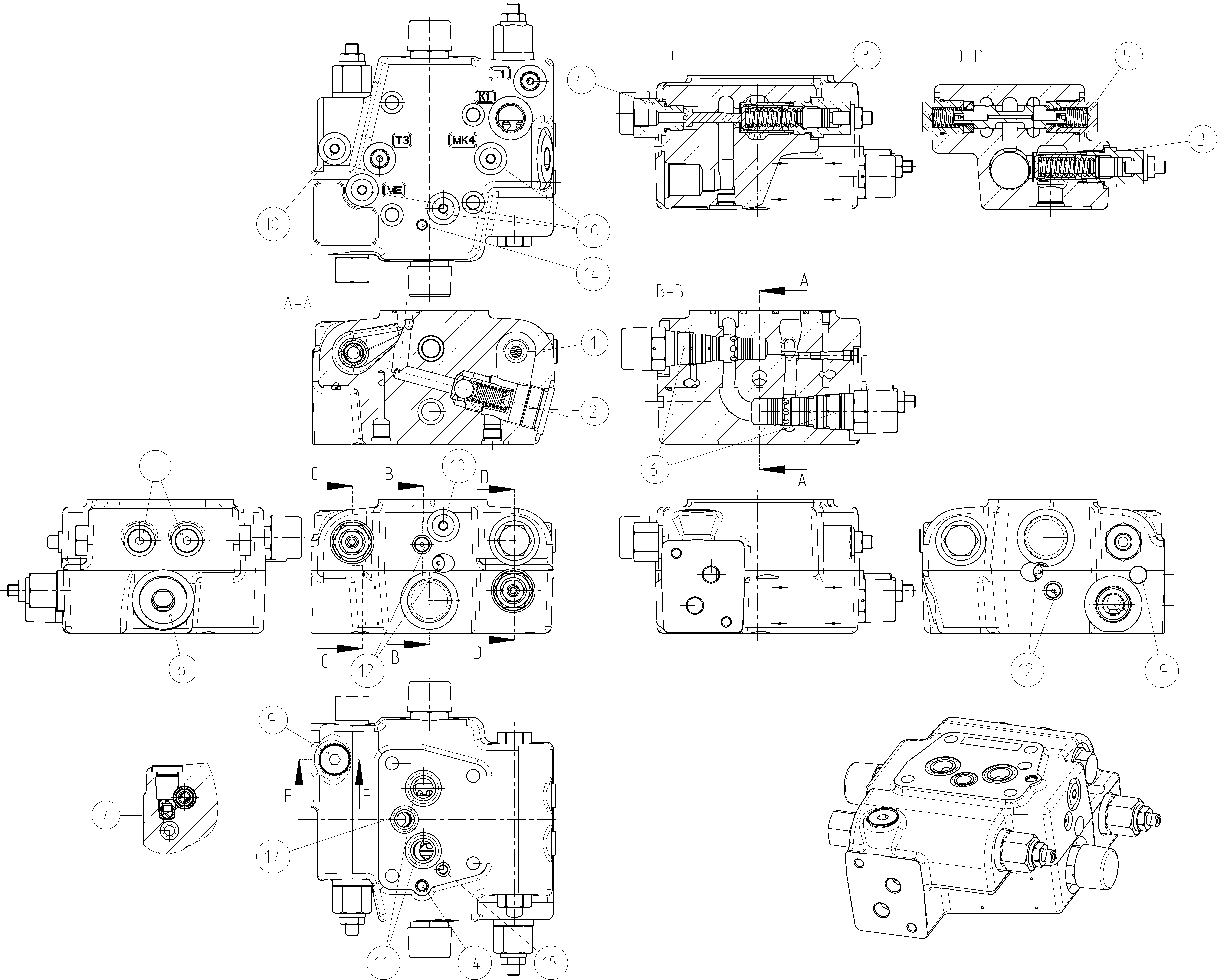 VALVE BLOCK — Drawing