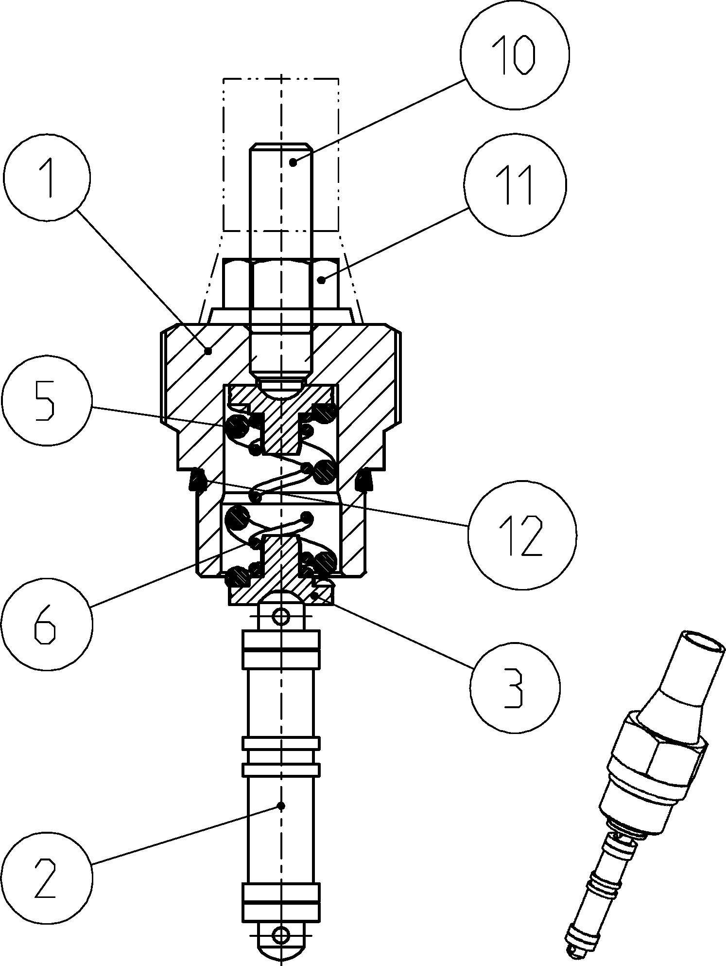 CONTROL ELEMENT — Drawing