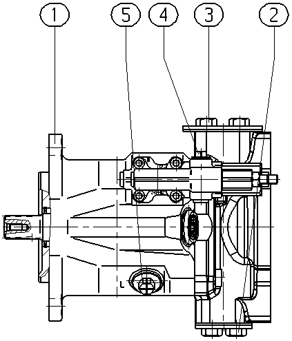 AL A10VNO 45 DRS /52L-VRC12K01 — Drawing