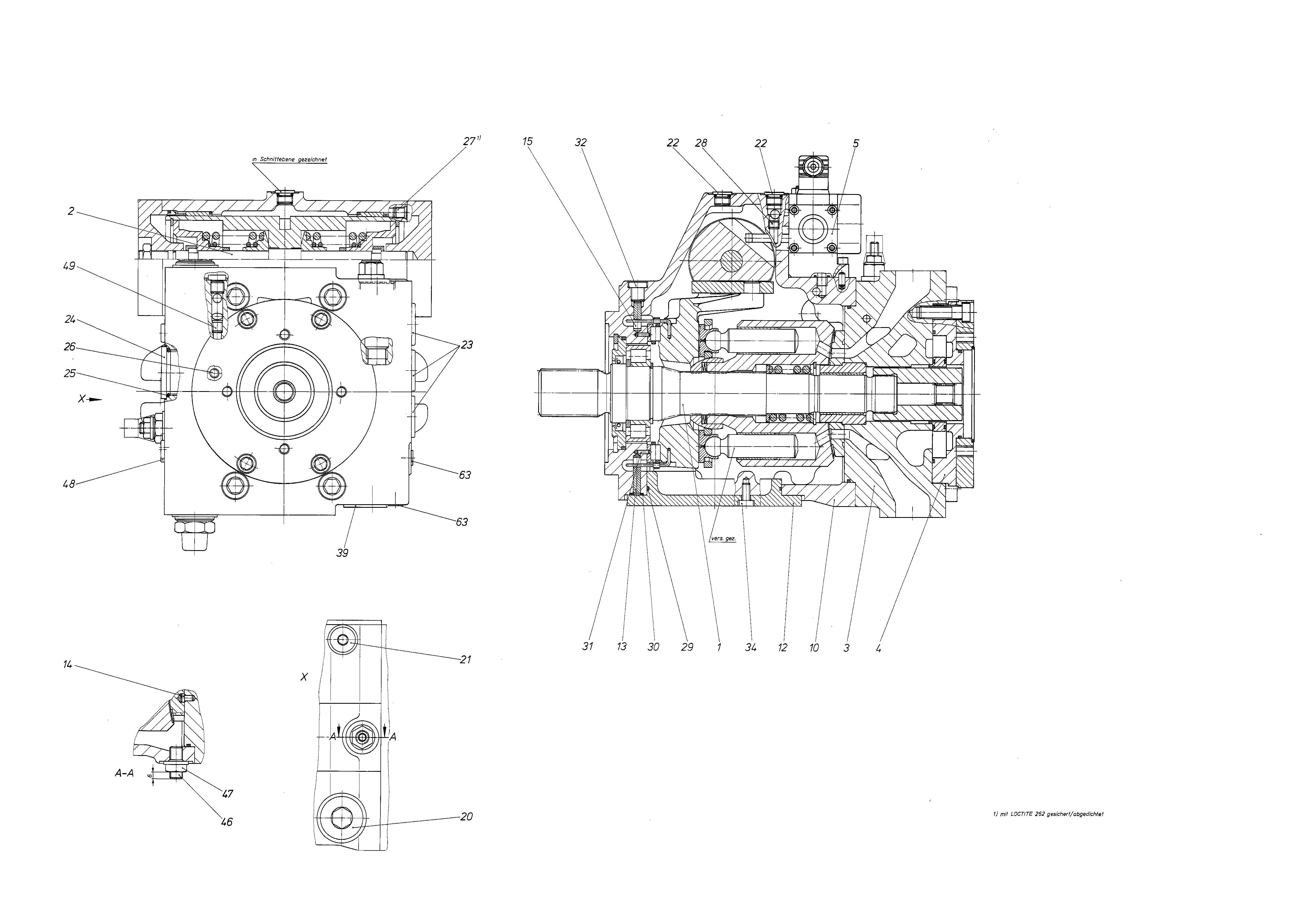 AA4VG125EP2D1/31L-NSF52KXX1E-S — Drawing