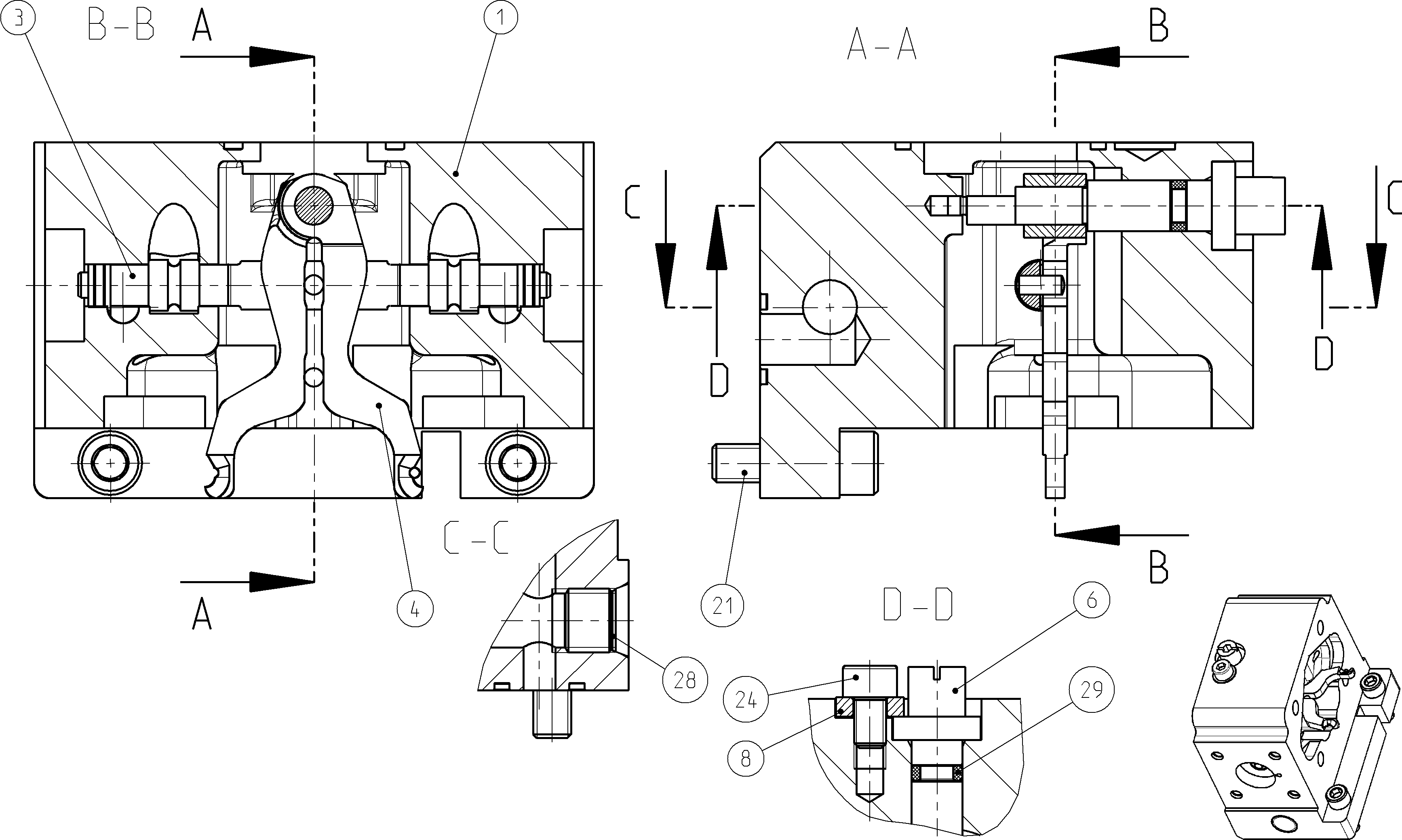 CONTROL HOUSING — Drawing