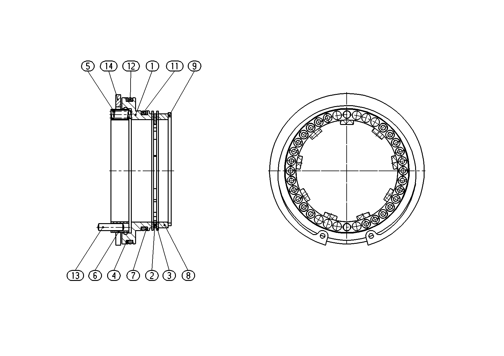 THRUST RING — Drawing