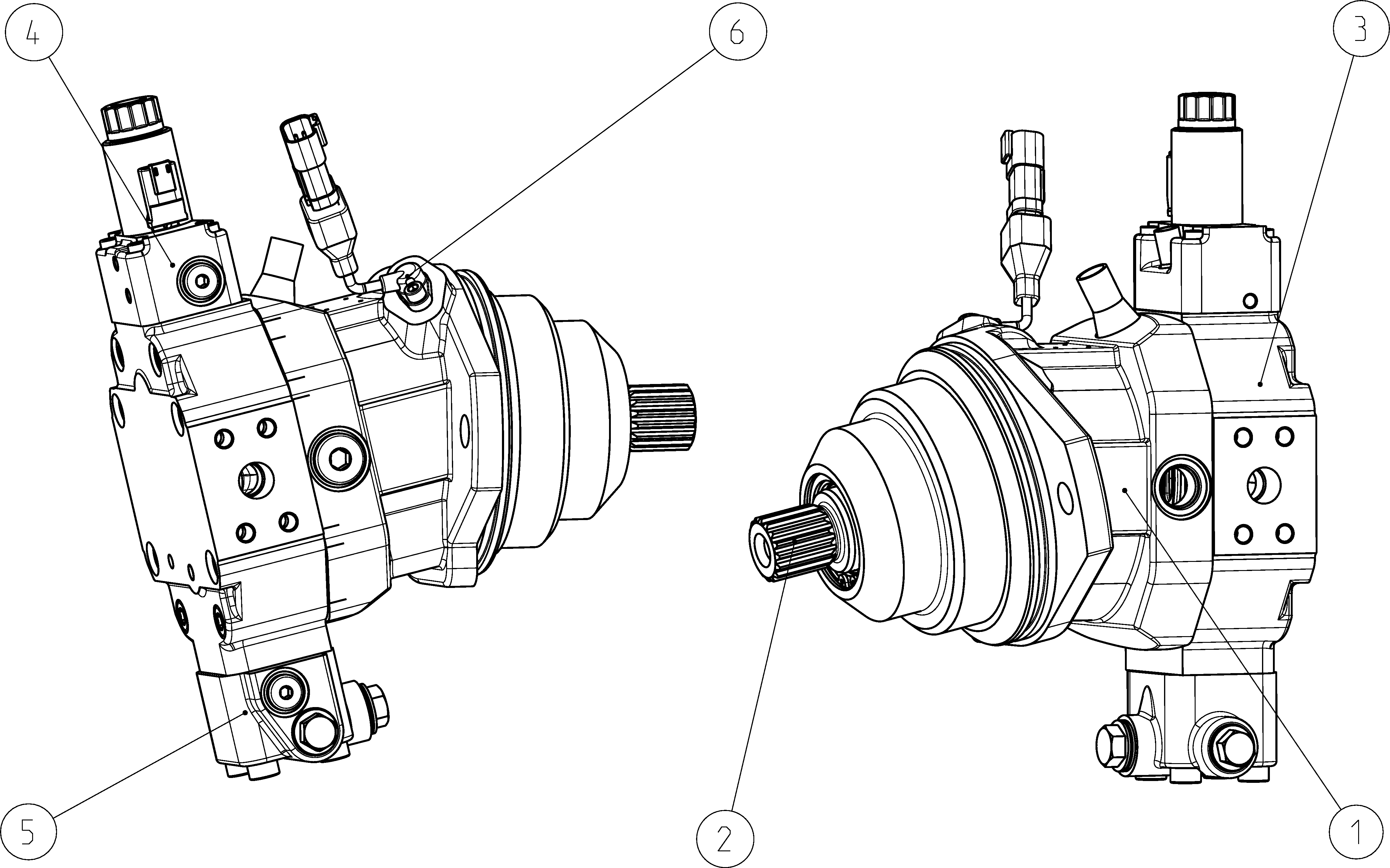 A6VE055EP600P000B/65MWV0P2Z82BV-0 — Drawing