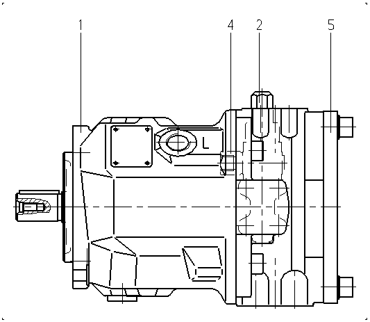 A A10VSO 71 DRG /31L-PPA12K01 -SO200 — Drawing