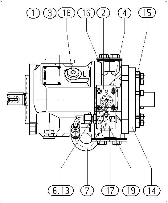 A A10VSO 28 DSH /31W-PPA12T100 — Drawing