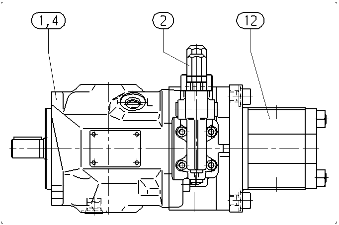 A A10VSO 18 DR /31R-VKC62G60 -SO 52 — Drawing