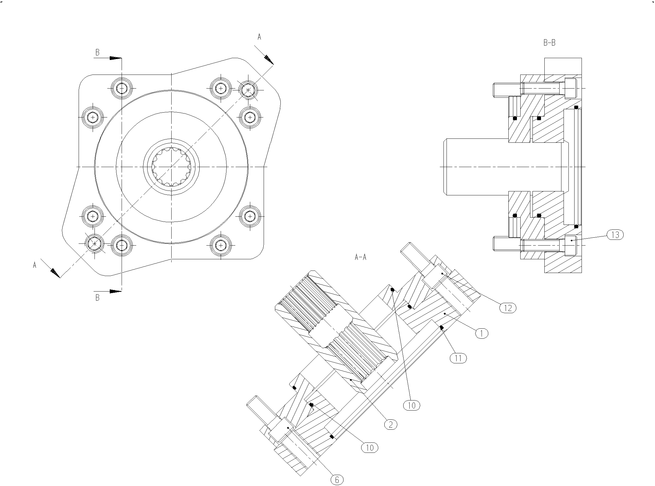 BELL HOUSING — Drawing