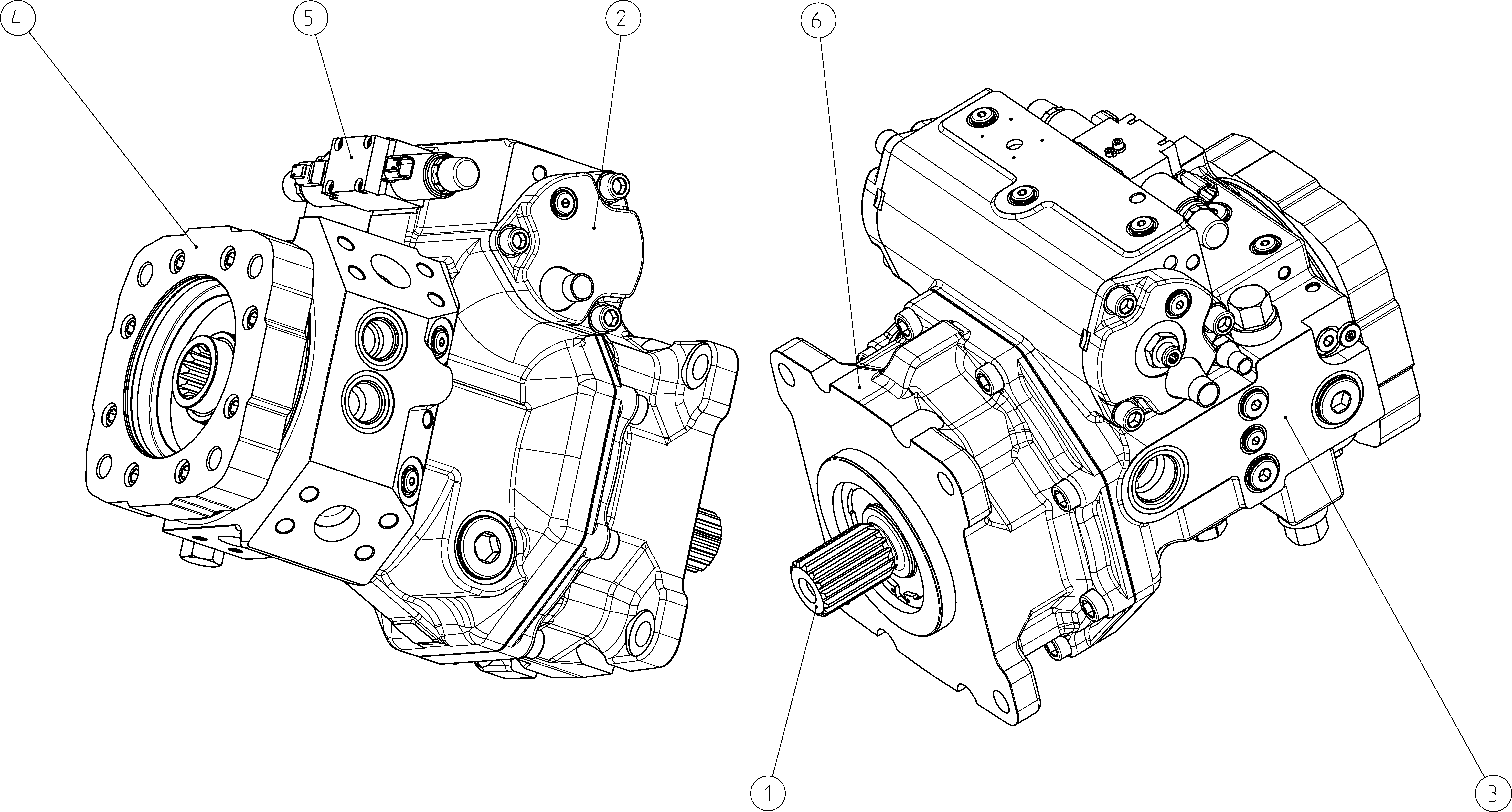 A4VG280EP4DP0B0/40MRNE4T21FD4T1AD00-0 — Drawing