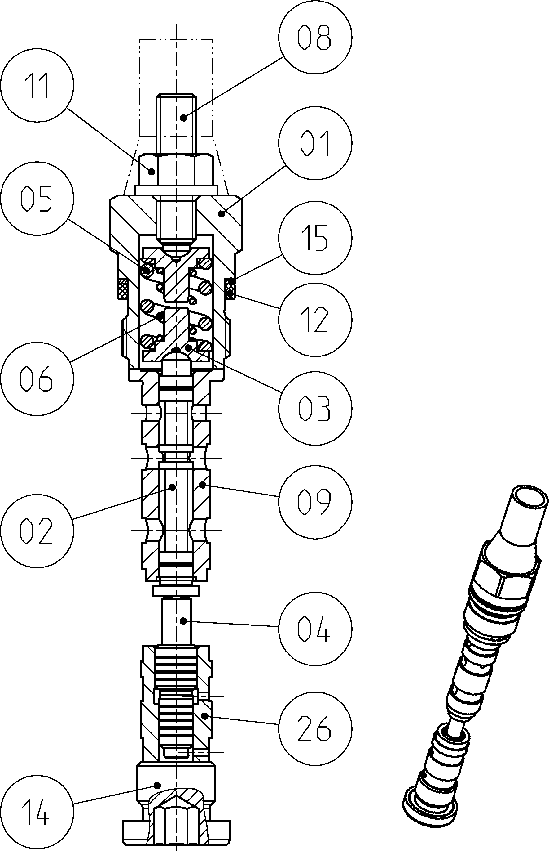 CONTROL ELEMENT — Drawing