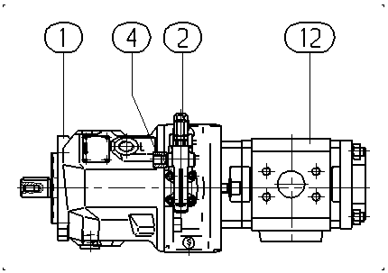 A A10VSO 45 DFR /31R-PPA12I30 — Drawing