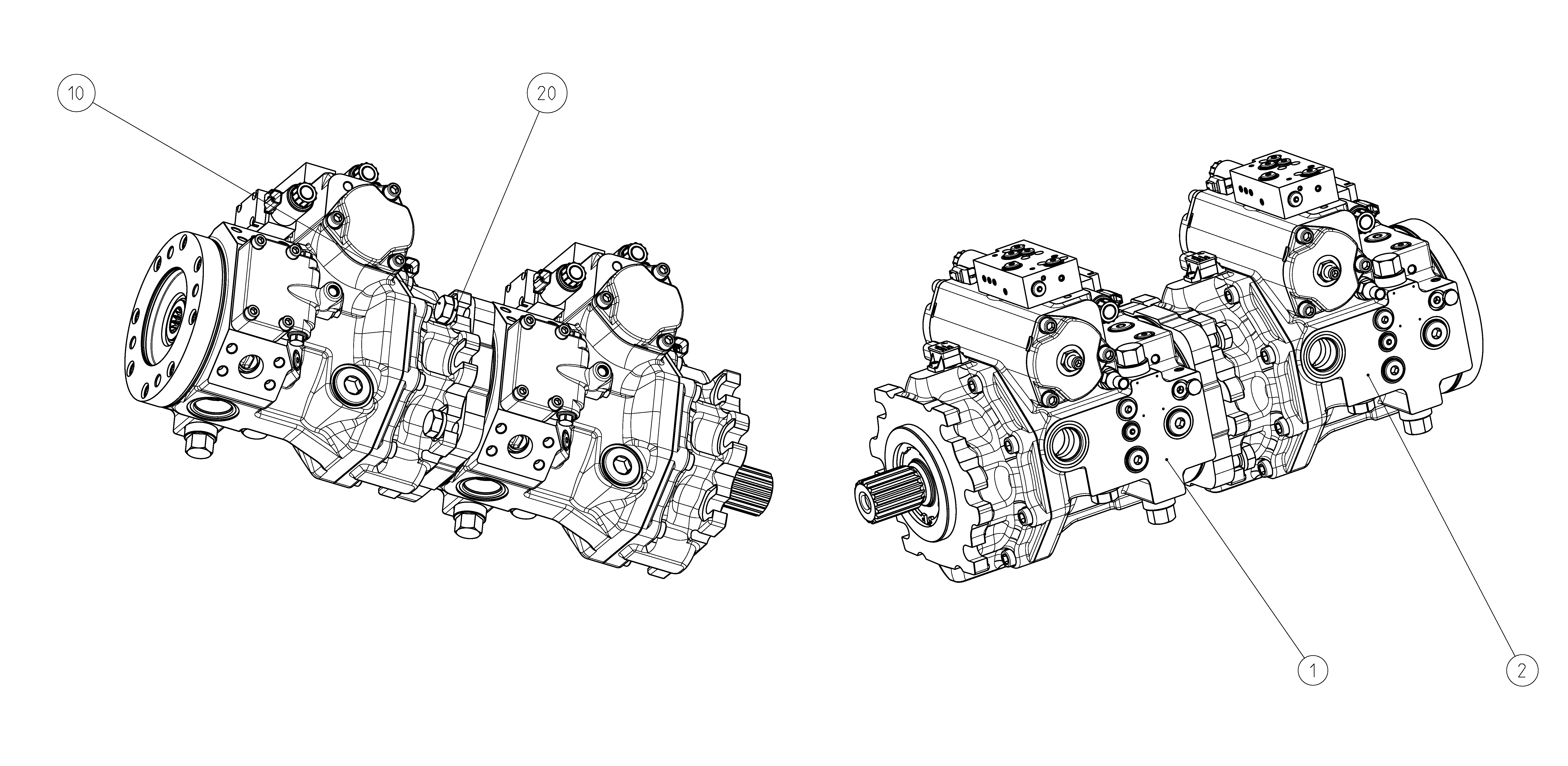 A4VG175EP1DPXN0/40+A4VG175EP1DPXN0/40 — Drawing