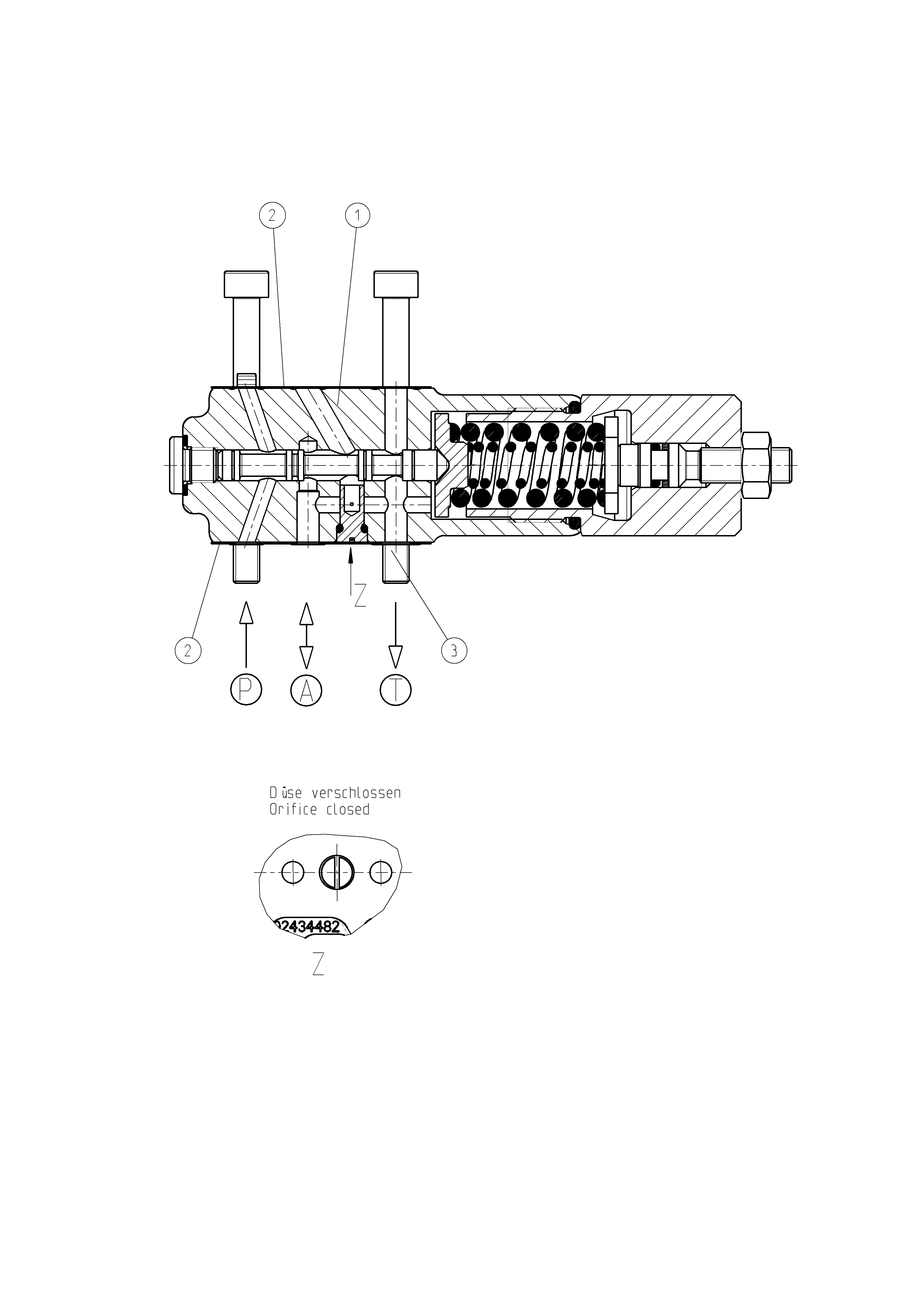 CONTROL VALVE — Drawing