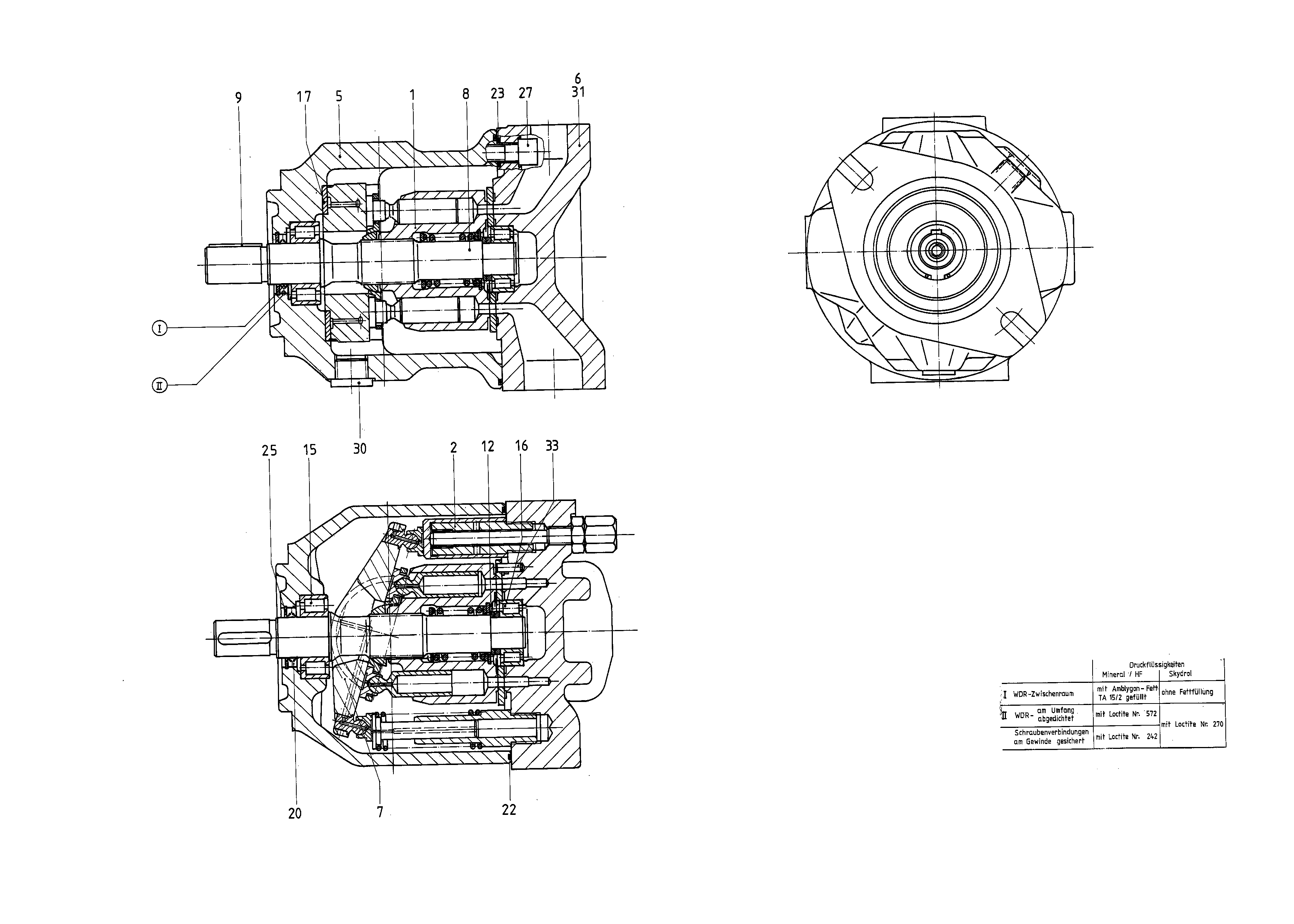 GE A10VSO 45 OV /31L-VPA12N00 — Drawing