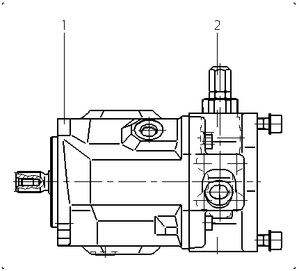 AA10VSO18DFR1/31L-PSC62K40 — Drawing