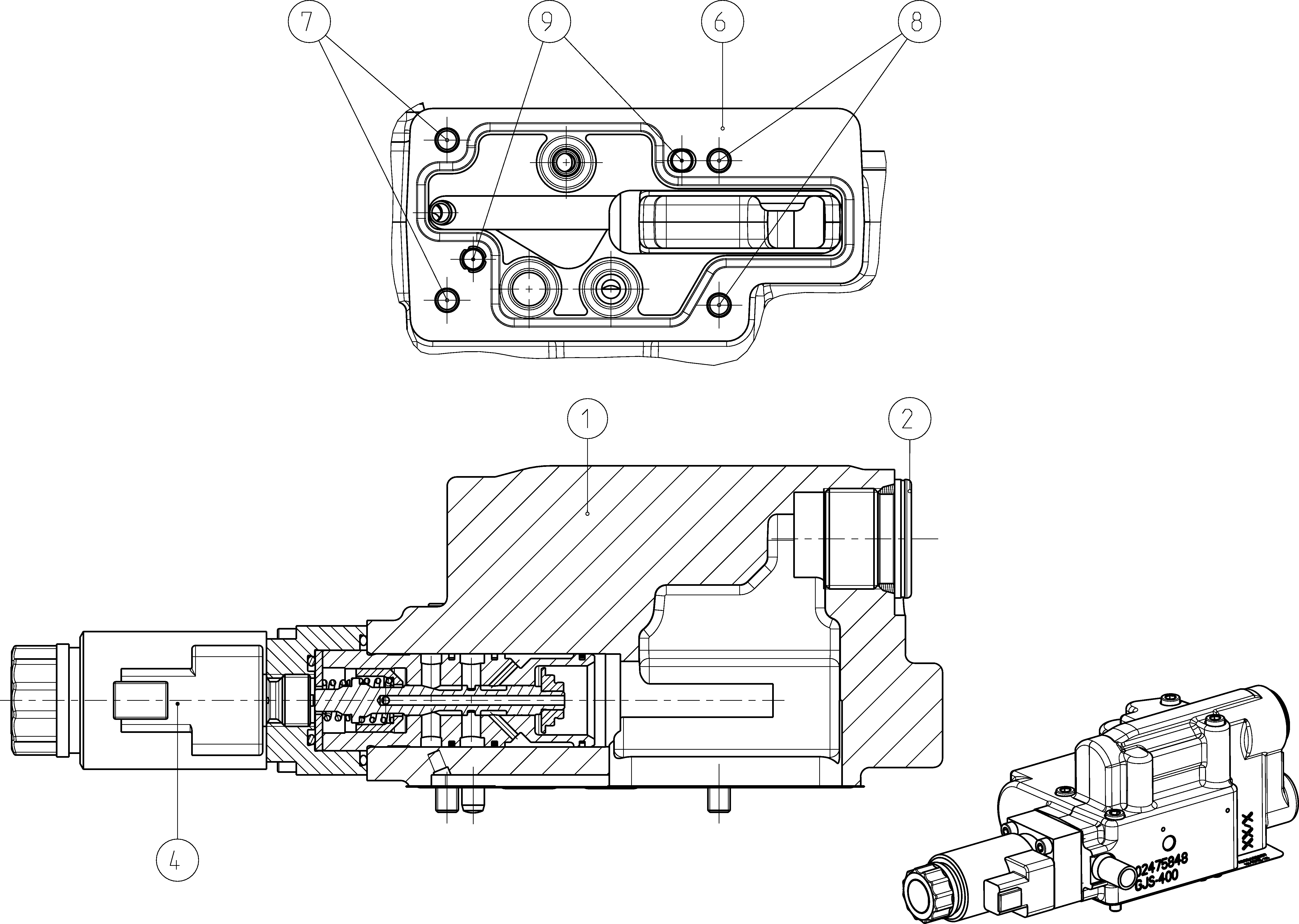 CONTROL VALVE — Drawing