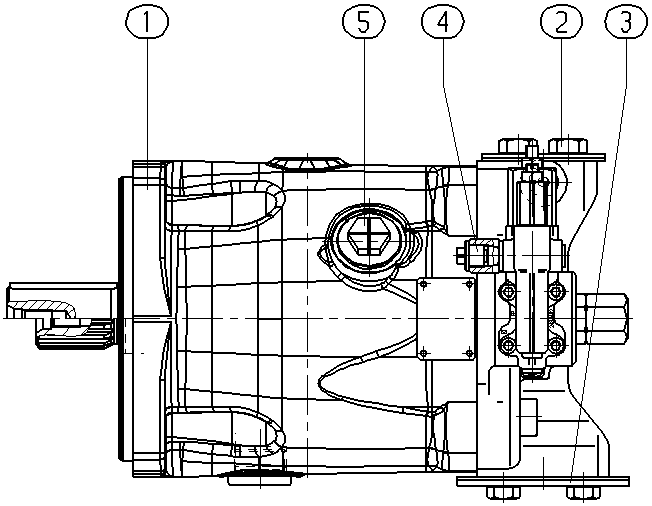 AL A10VSO100 DFR1/32R-VPB12N00 — Drawing