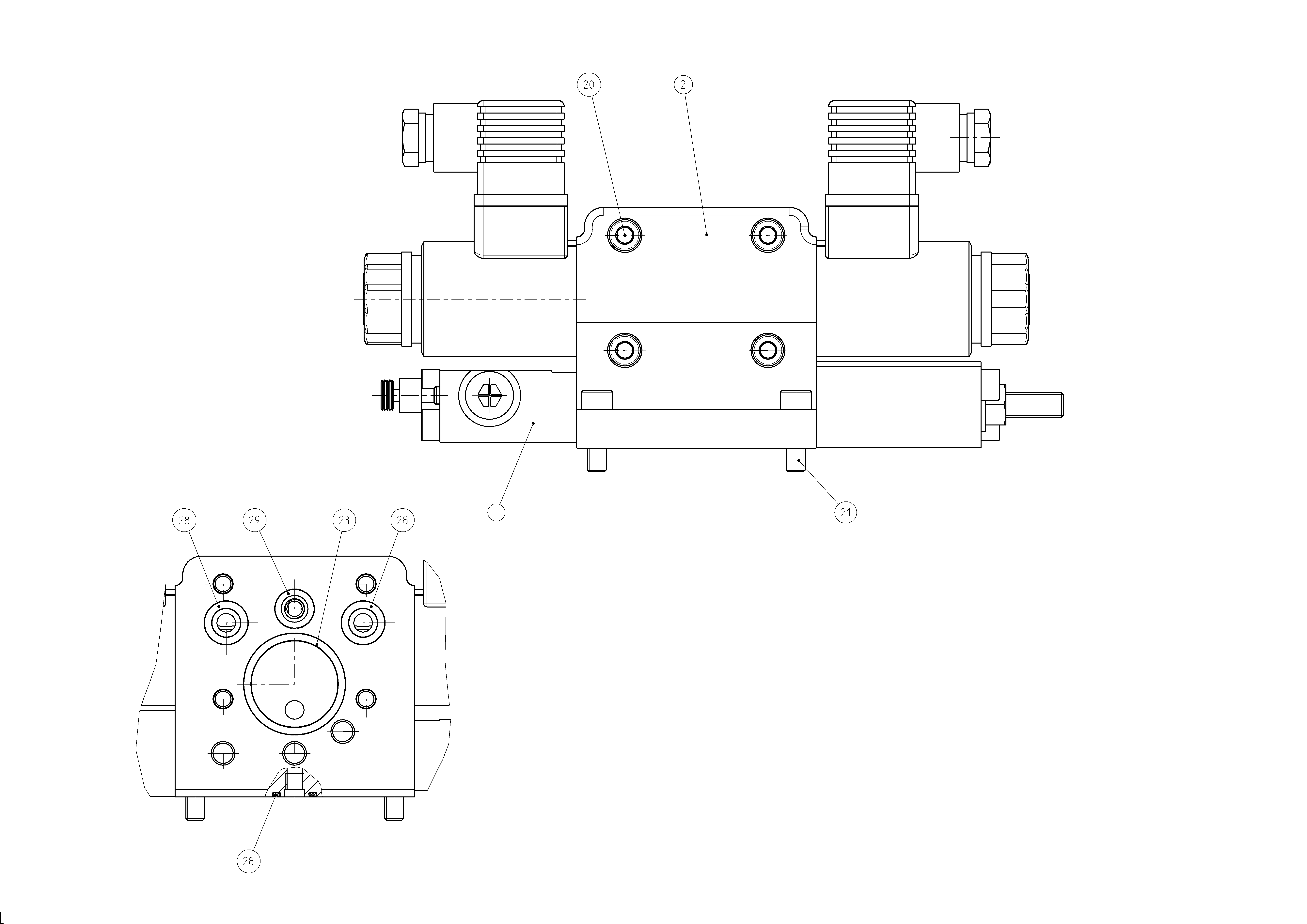 INCHING VALVE — Drawing