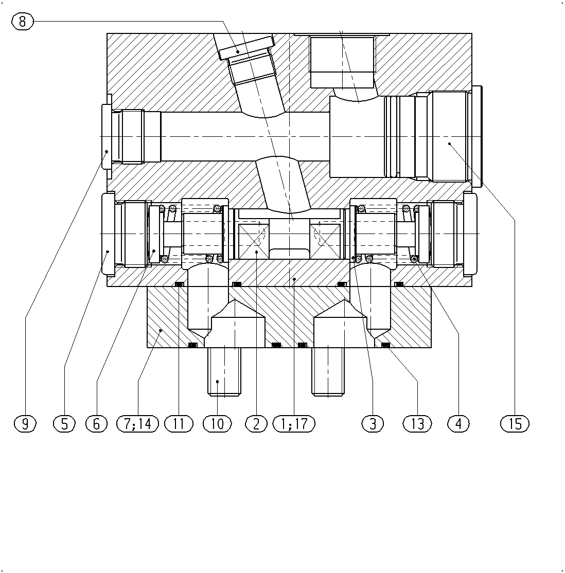 FLUSHING VALVE — Drawing