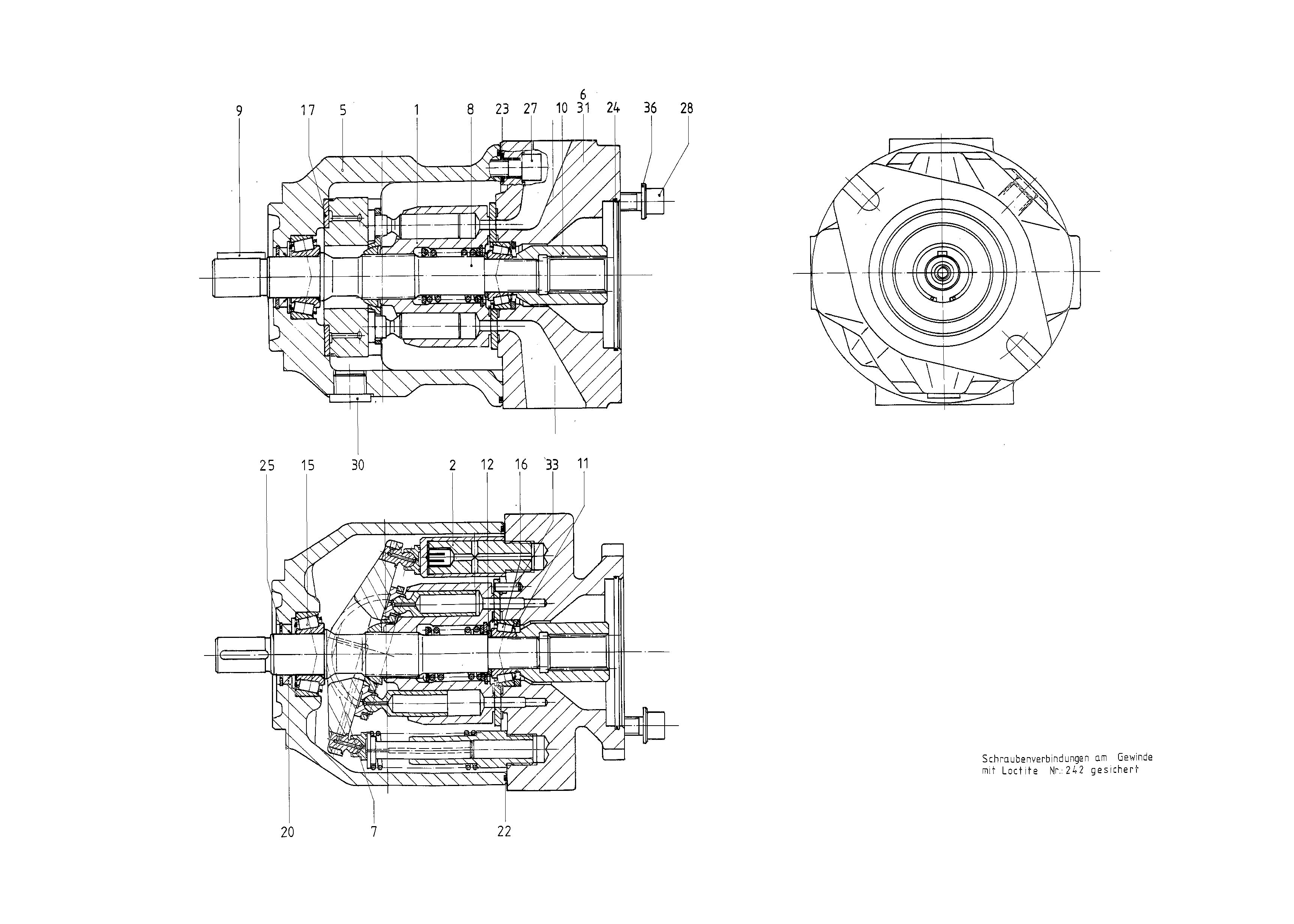 GAA10VSO45OV/31L-VKC62K02 — Drawing