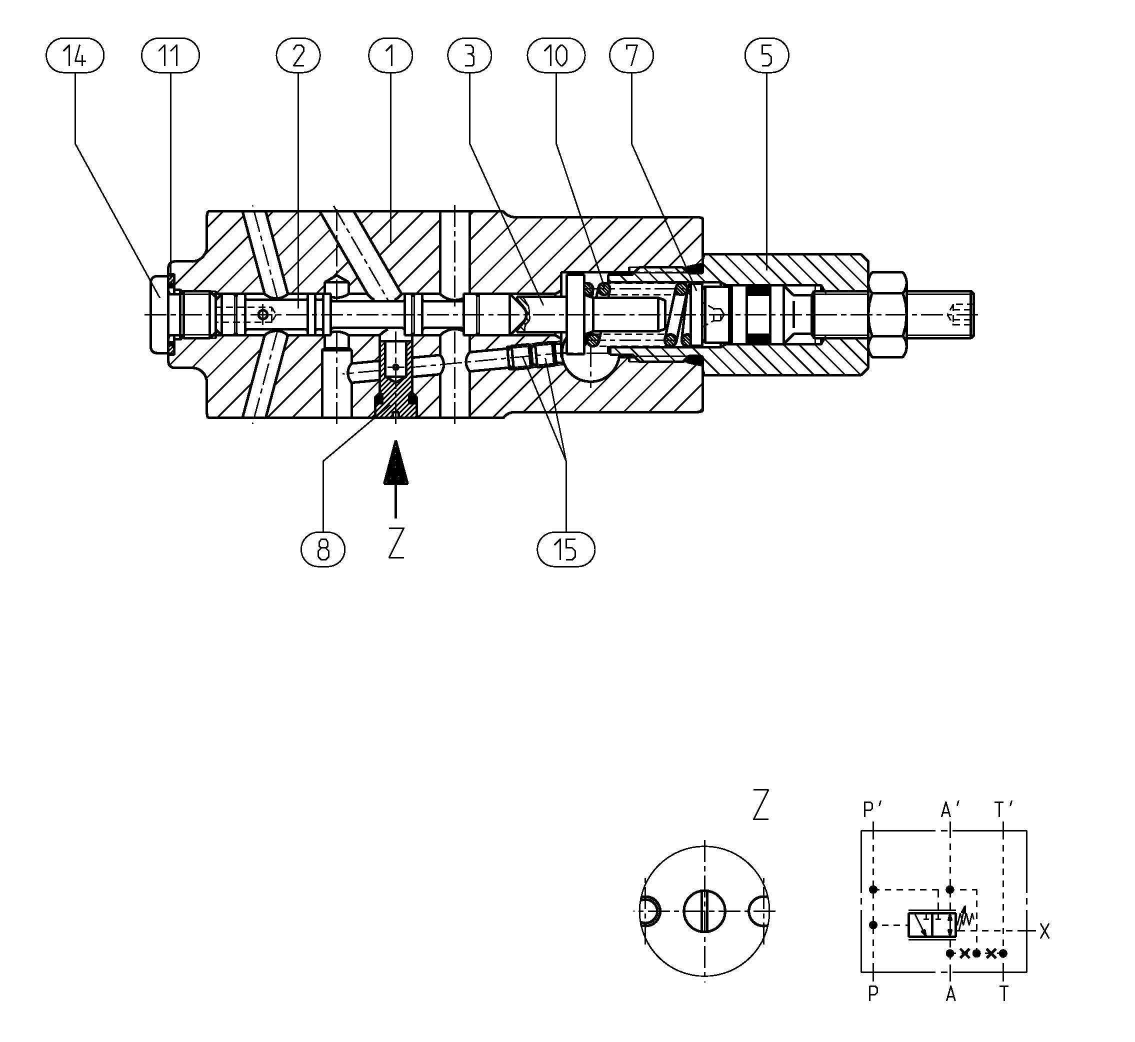 CONTROL VALVE — Drawing